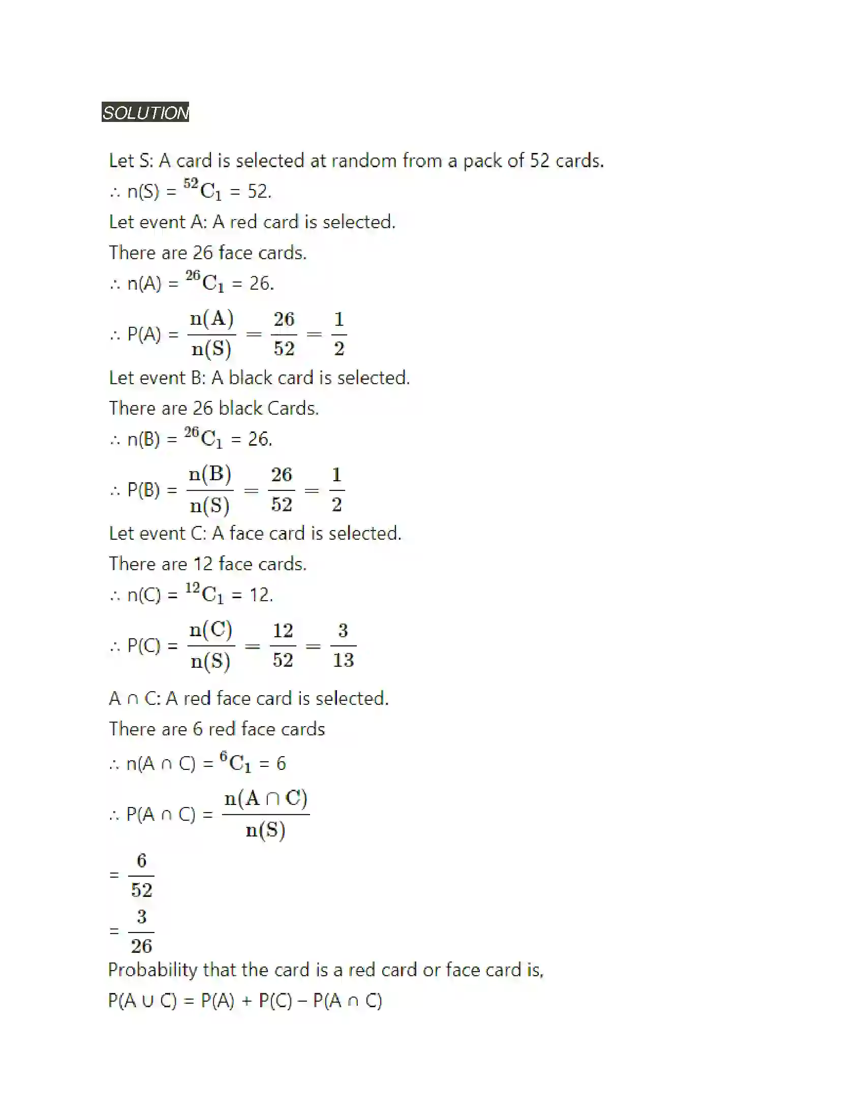 Maharashtra Board Class 11th Mathematics & Statistics - 2 Probability Solution 29