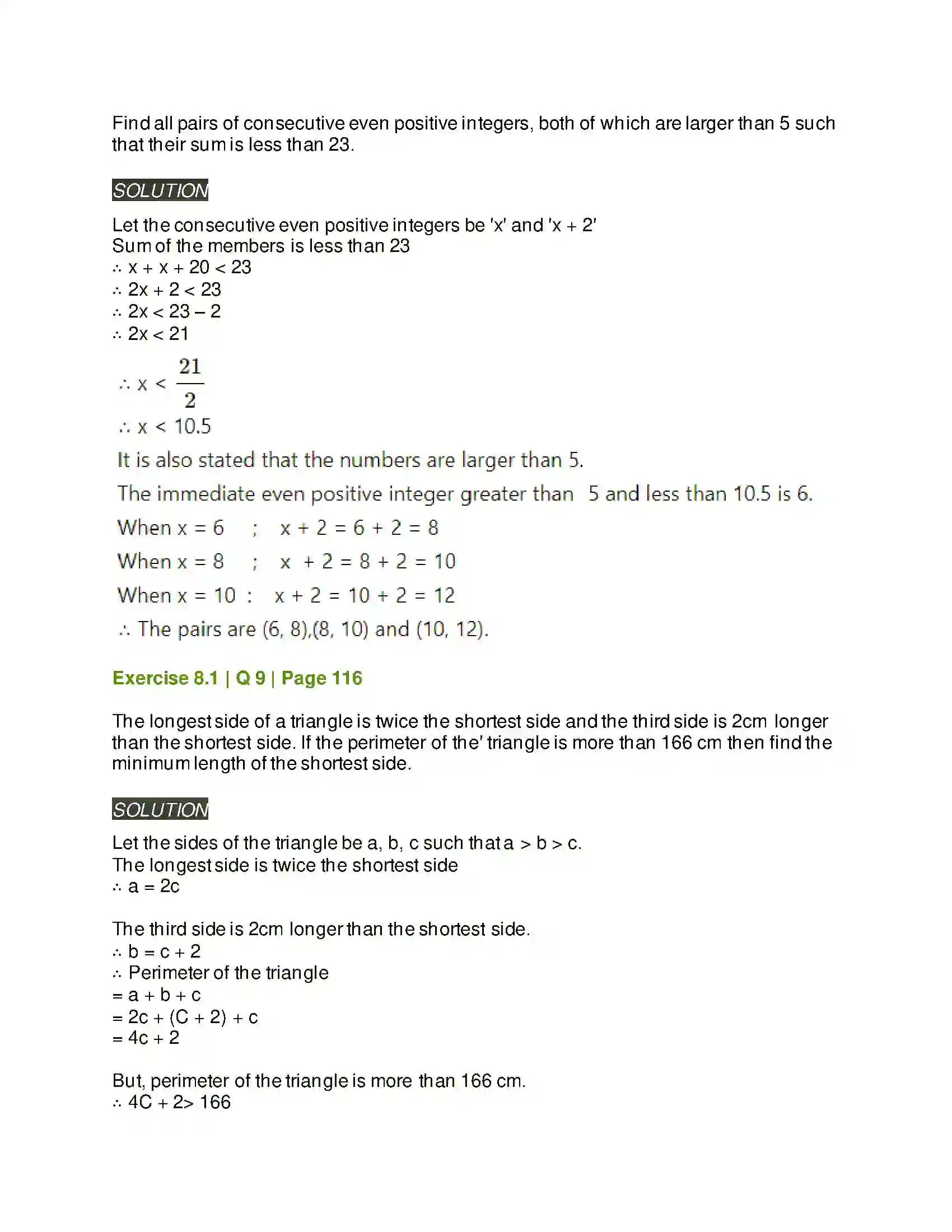 Maharashtra Board Class 11th Mathematics & Statistics - 2 Linear Inequations Solution 16