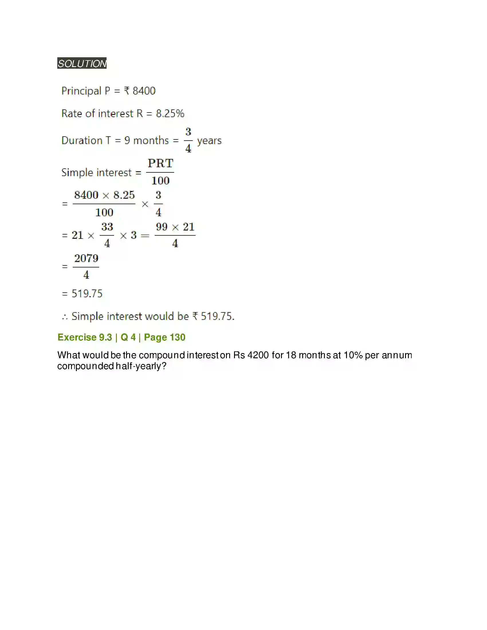 Maharashtra Board Class 11th Mathematics & Statistics - 2 Commercial Mathematics Solution 26