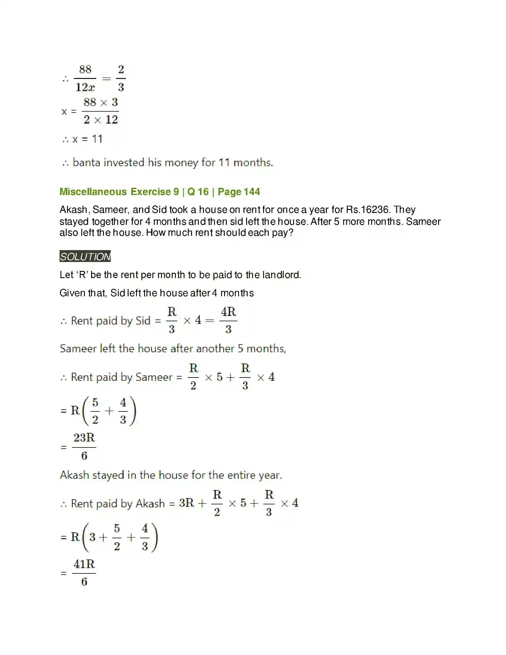 Maharashtra Board Class 11th Mathematics & Statistics - 2 Commercial Mathematics Solution 90