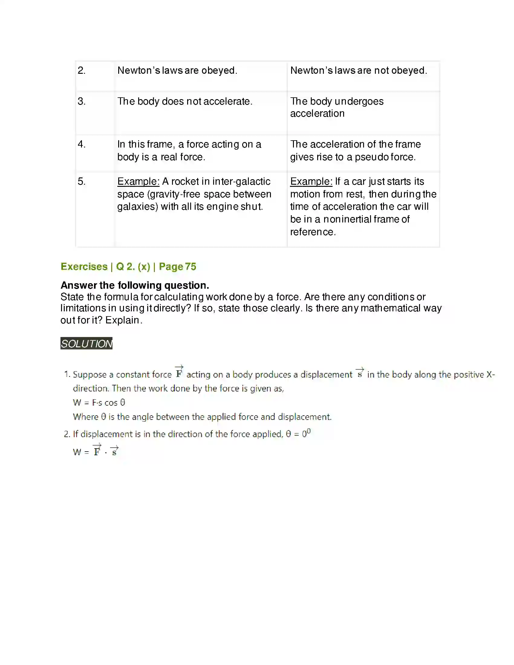 Maharashtra Board Class 11th Physics Laws of Motion Solution 10