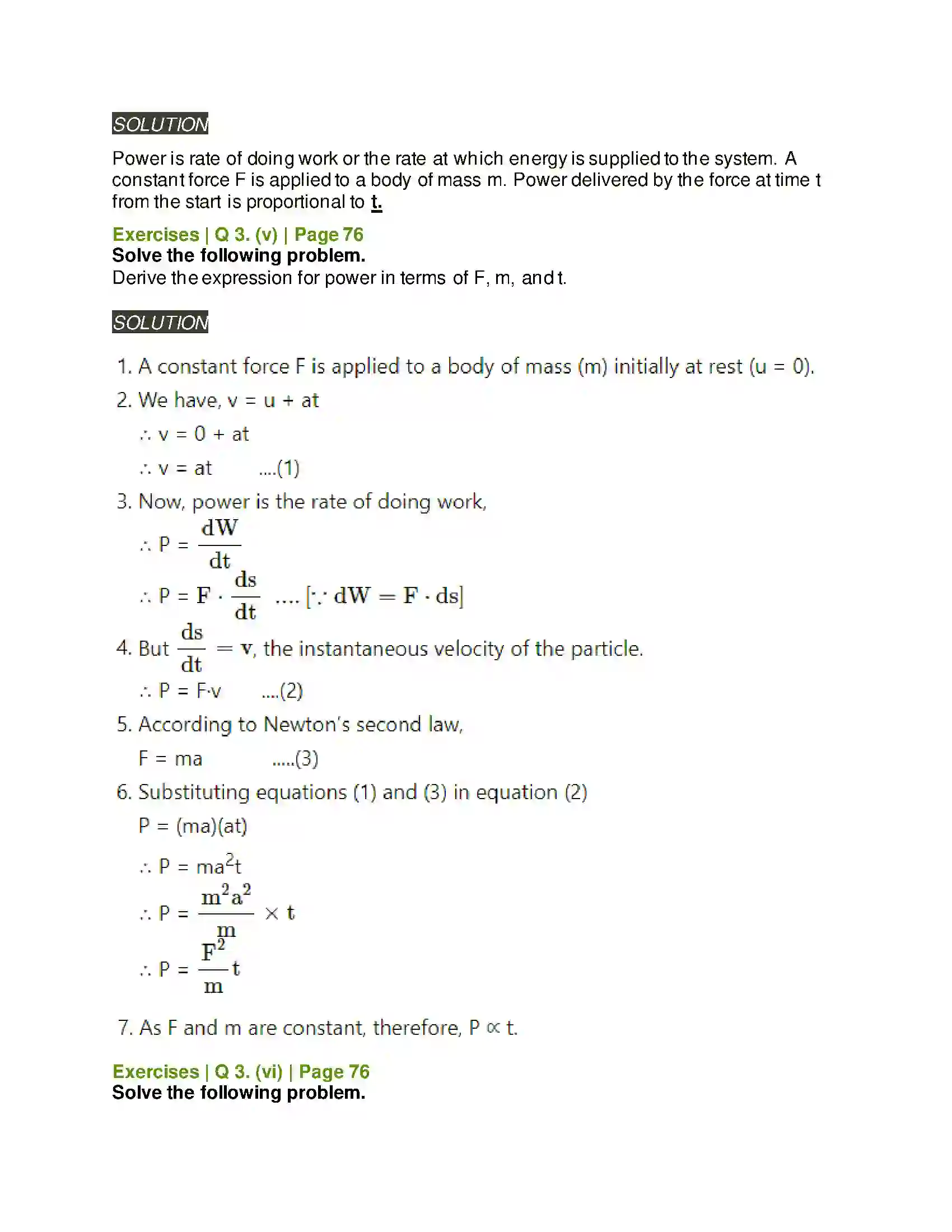 Maharashtra Board Class 11th Physics Laws of Motion Solution 26