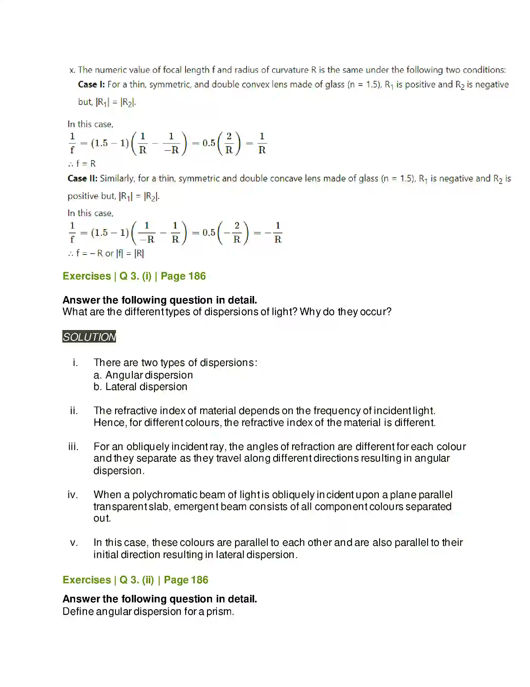 Maharashtra Board Class 11th Physics Optics Solution 17