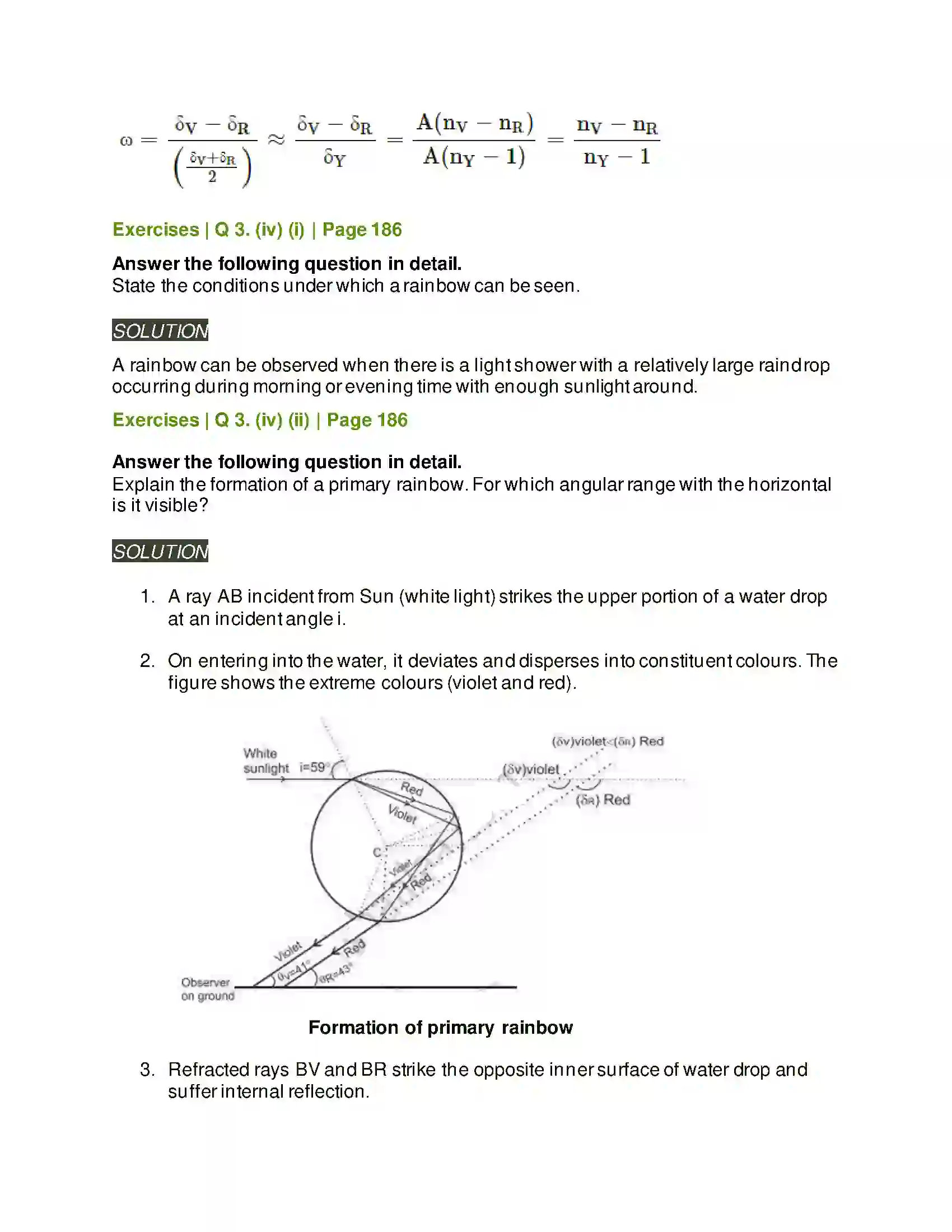 Maharashtra Board Class 11th Physics Optics Solution 19