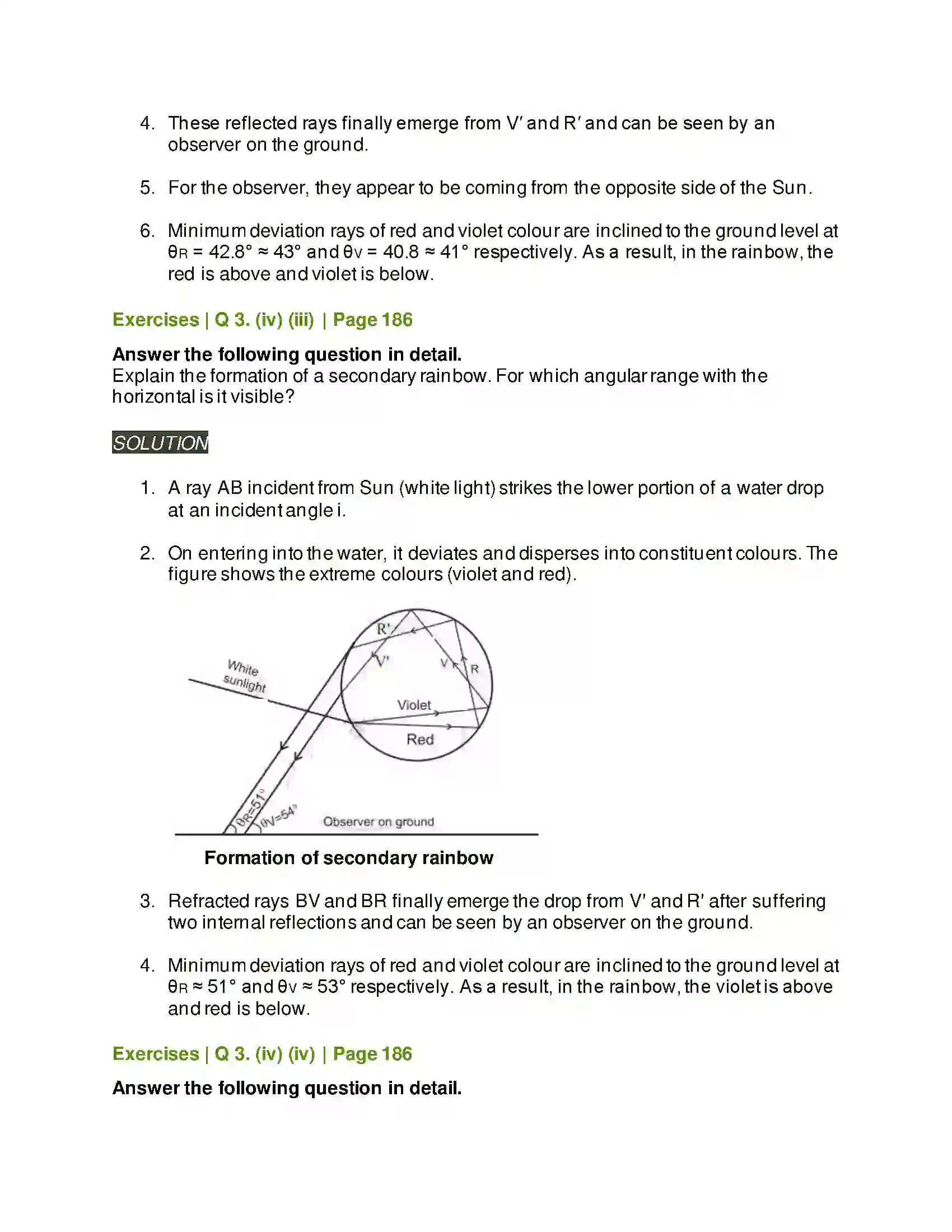 Maharashtra Board Class 11th Physics Optics Solution 20