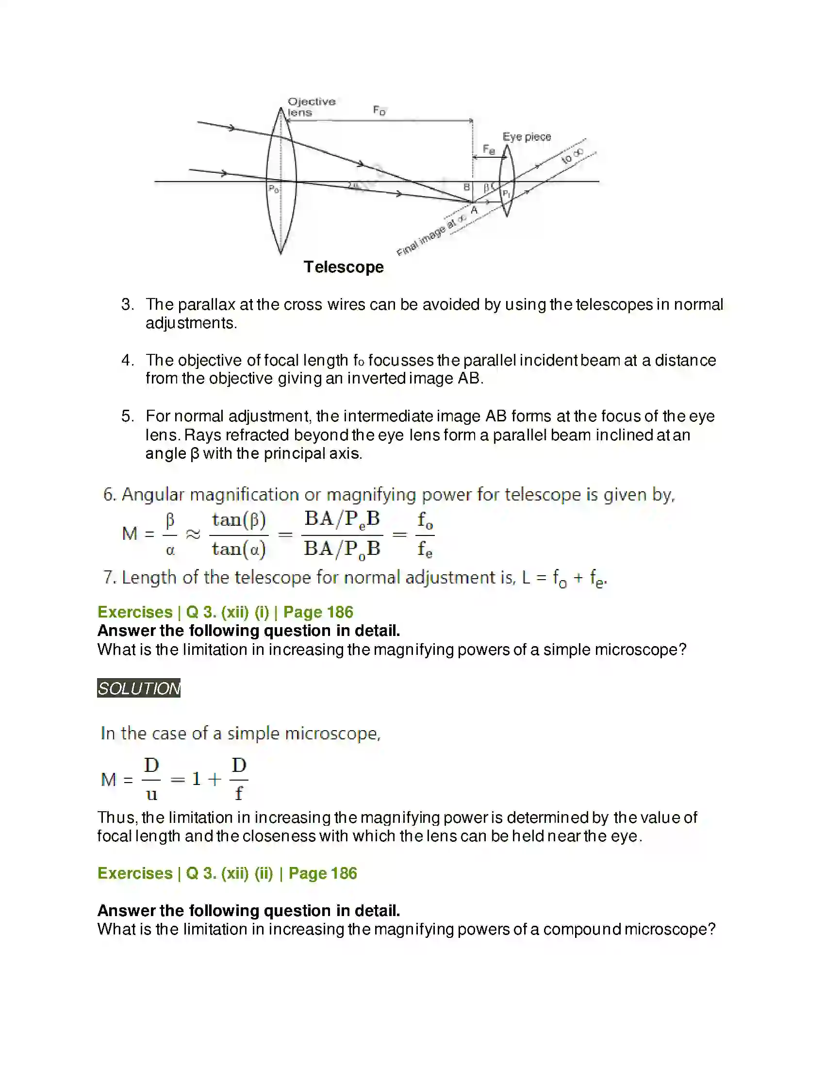 Maharashtra Board Class 11th Physics Optics Solution 29