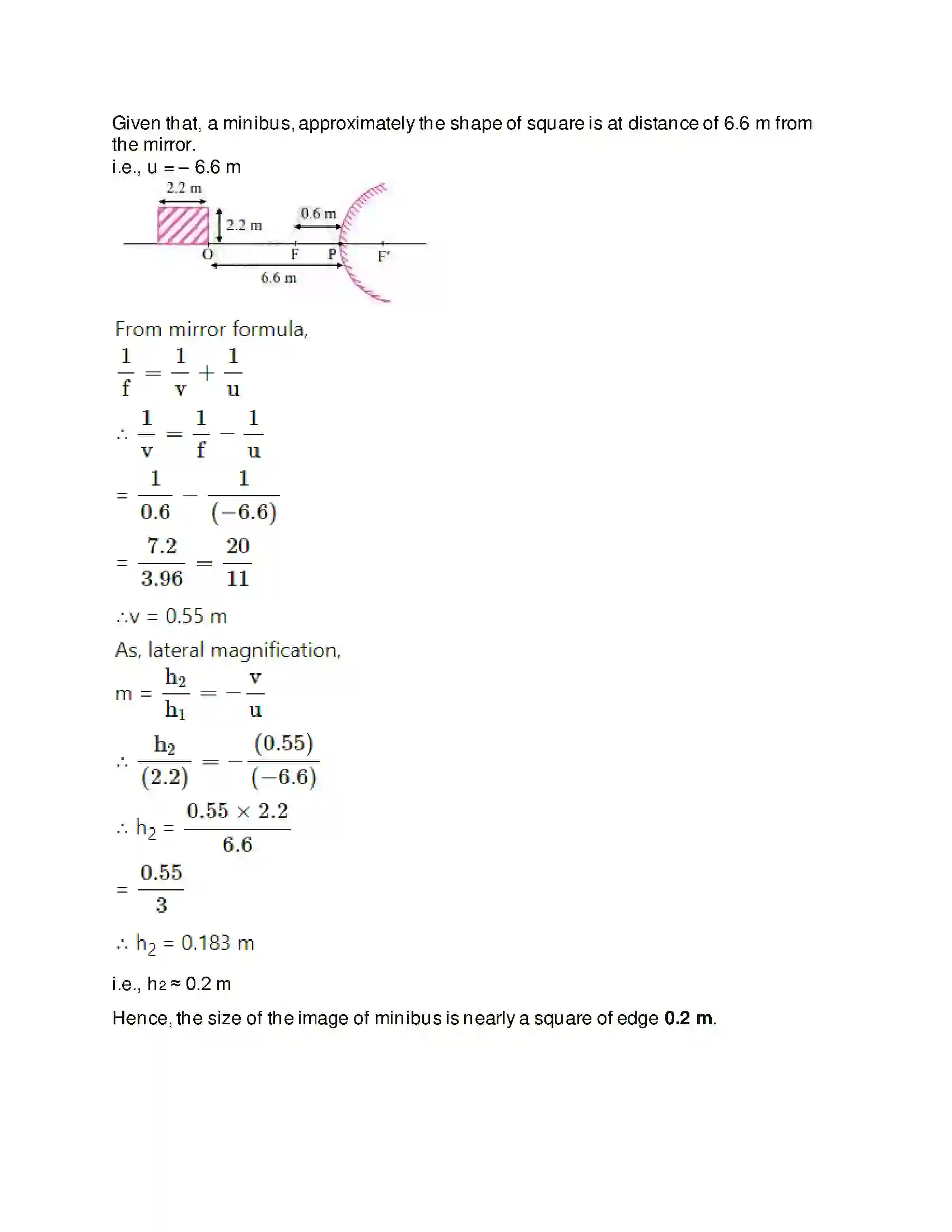 Maharashtra Board Class 11th Physics Optics Solution 35
