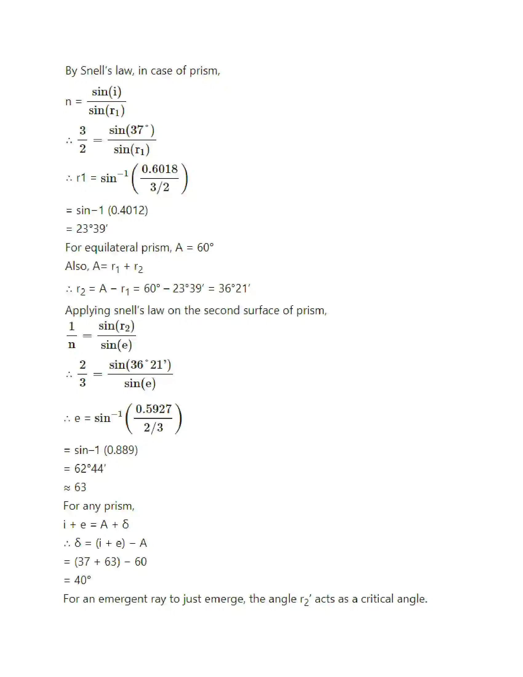 Maharashtra Board Class 11th Physics Optics Solution 40