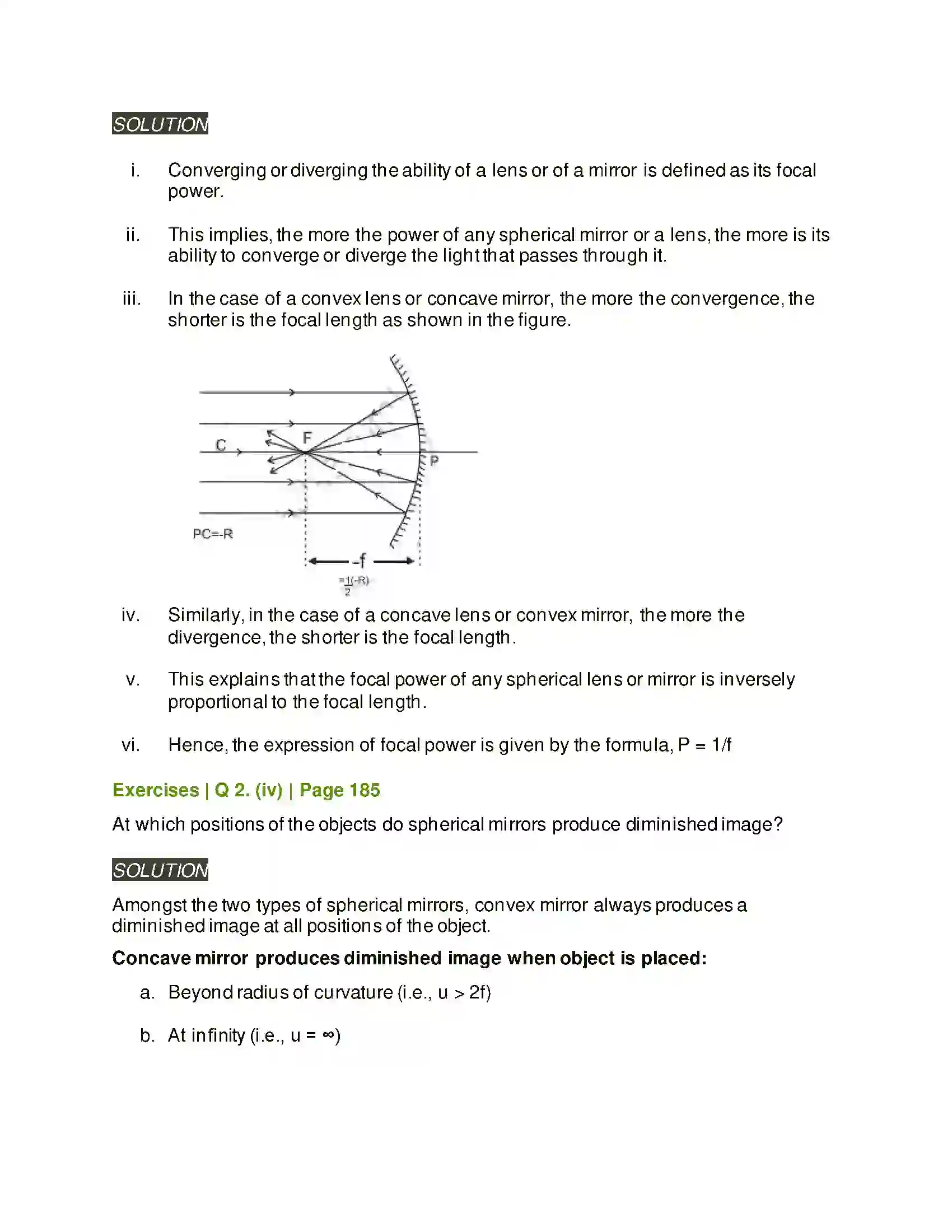 Maharashtra Board Class 11th Physics Optics Solution 7