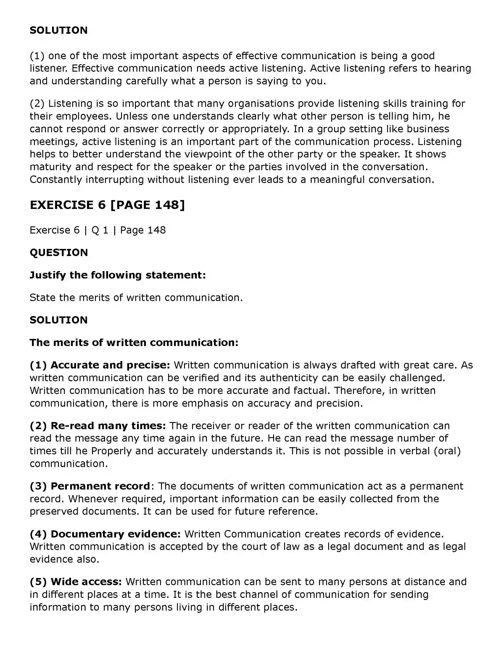 Maharashtra Board Class 11th Secretarial Practice Business Communication Skills of Secretary Solution 20