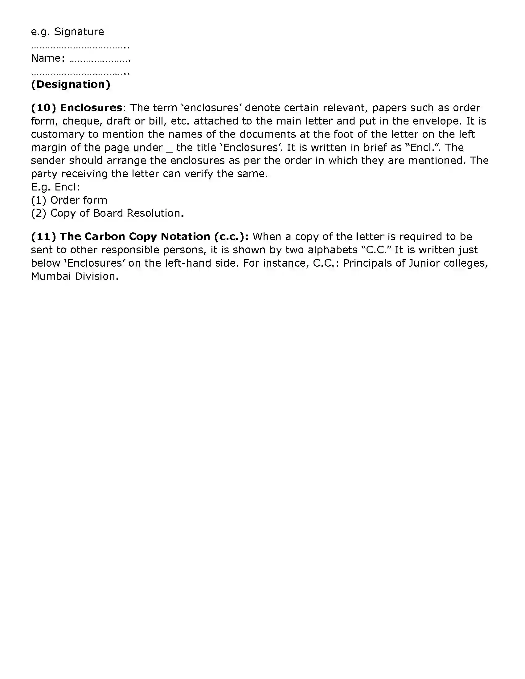 Maharashtra Board Class 11th Secretarial Practice Business Communication Skills of Secretary Solution 23