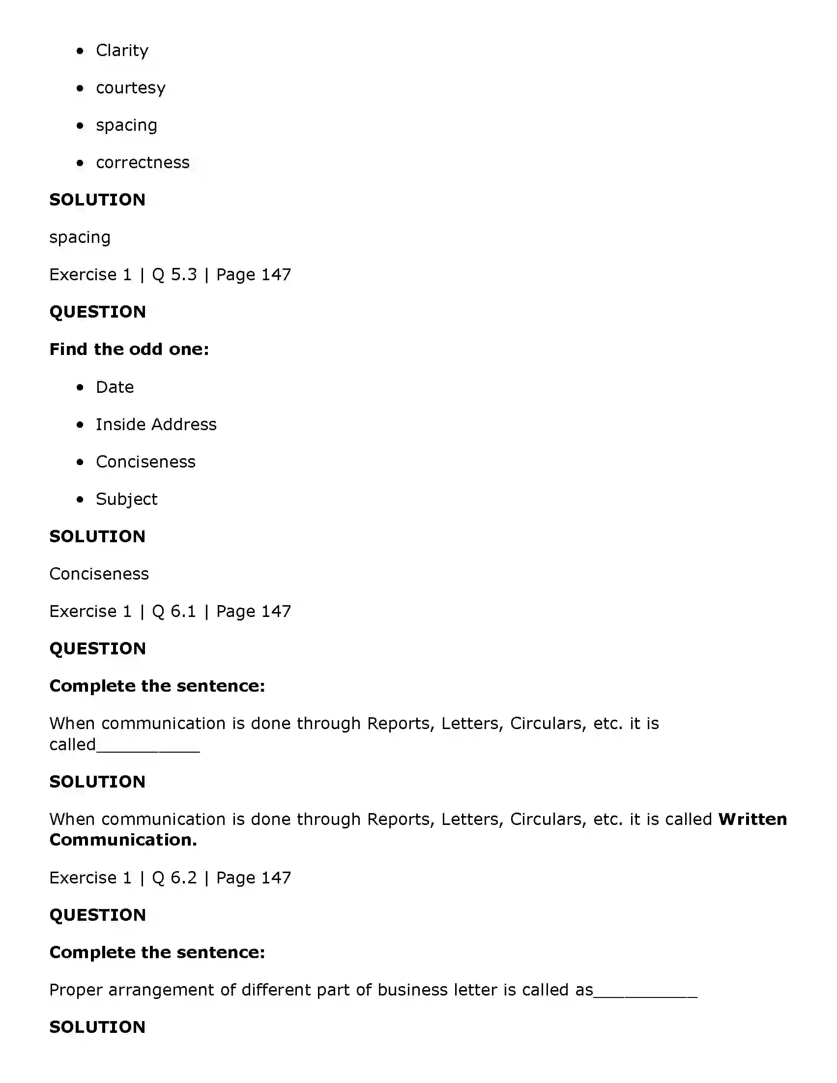 Maharashtra Board Class 11th Secretarial Practice Business Communication Skills of Secretary Solution 9