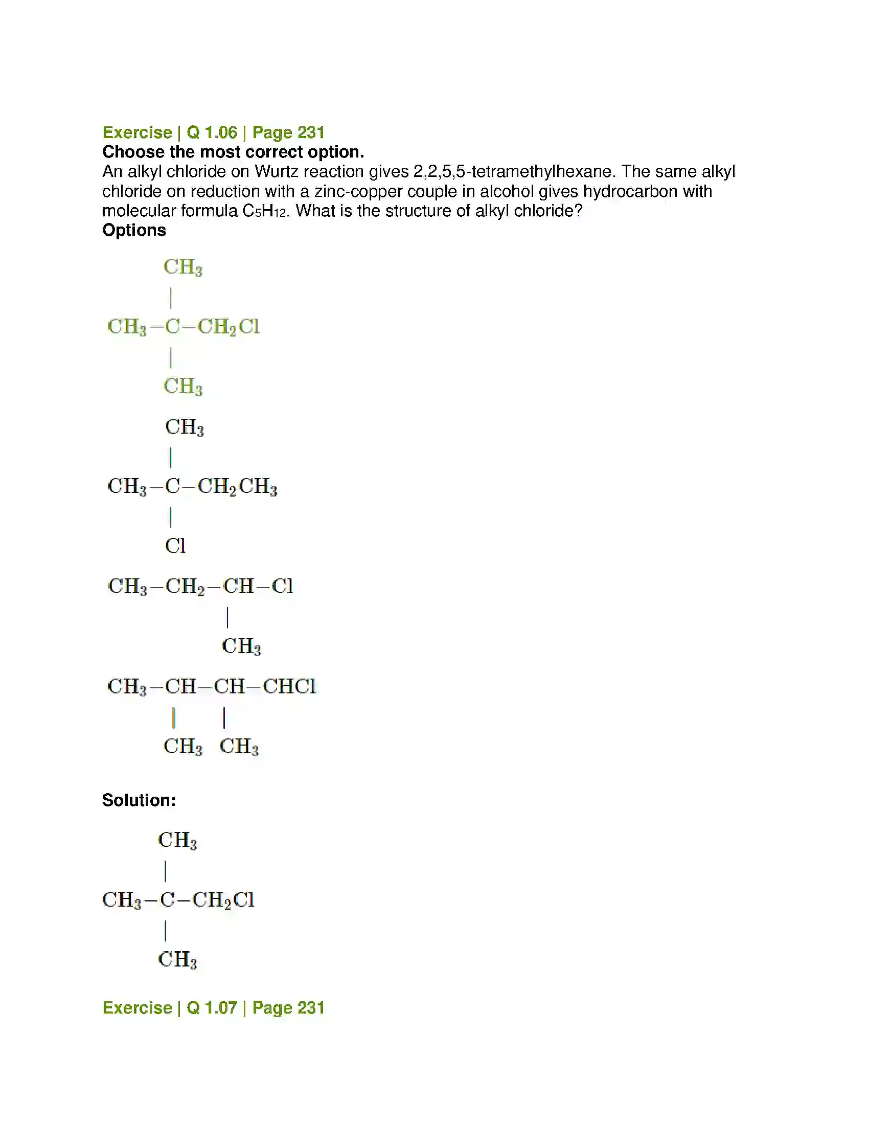 Maharashtra Board Class 12th Chemistry Halogen Derivatives Solution 4