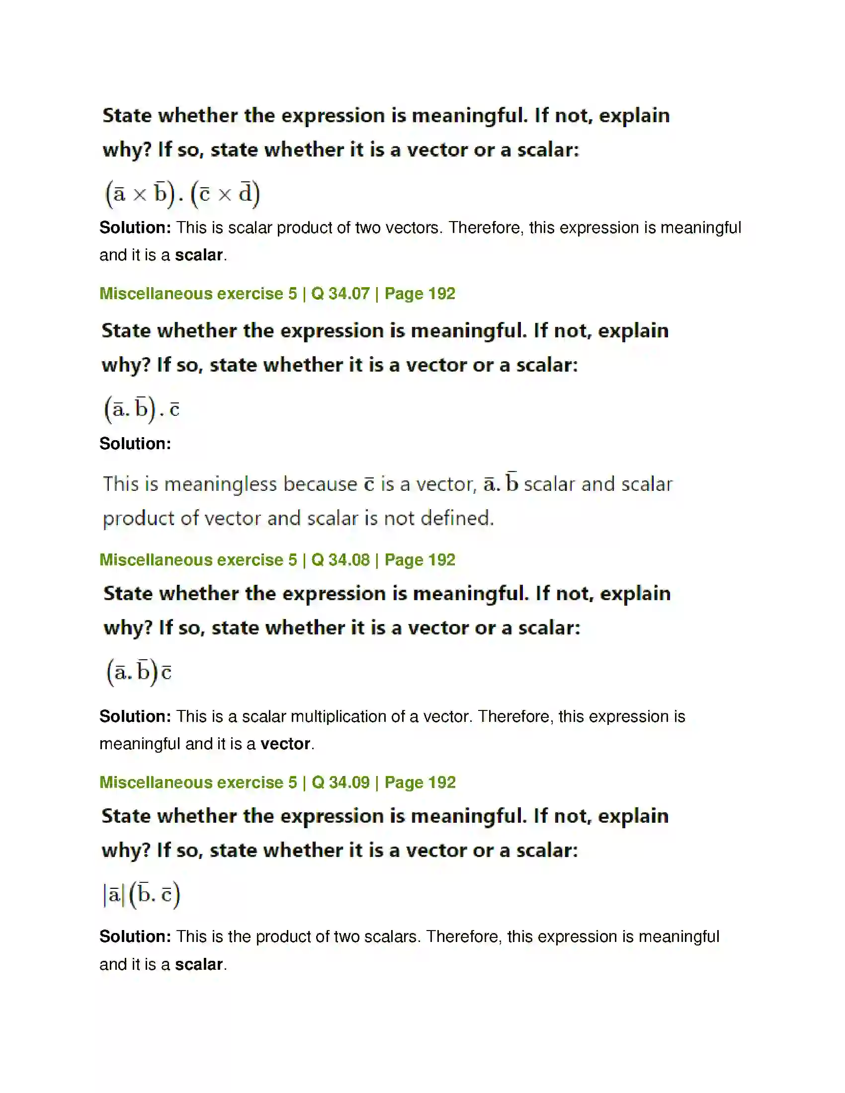 Maharashtra Board Class 12th Mathematics & Statistics-1 (Arts & Science) Vectors Solution 121