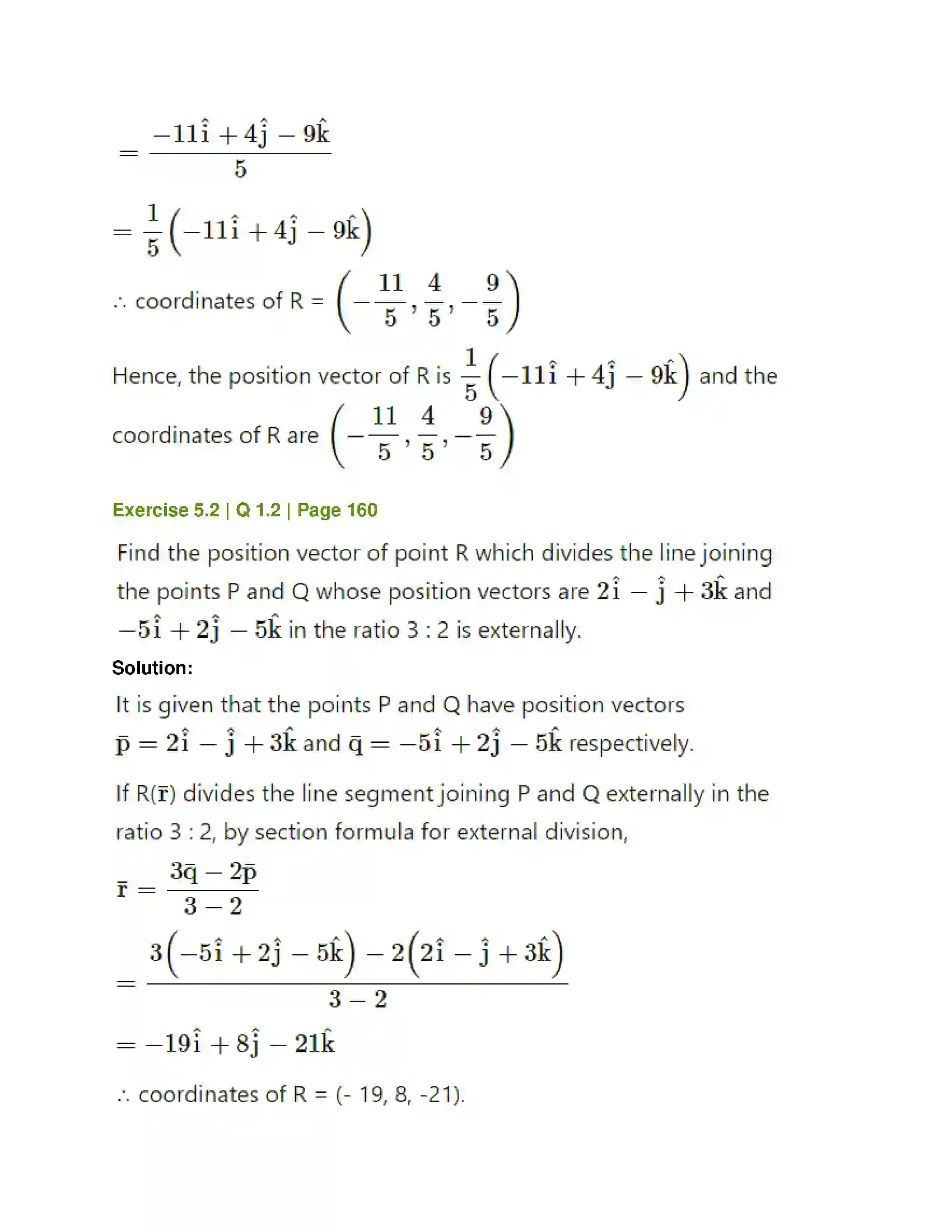 Maharashtra Board Class 12th Mathematics & Statistics-1 (Arts & Science) Vectors Solution 17