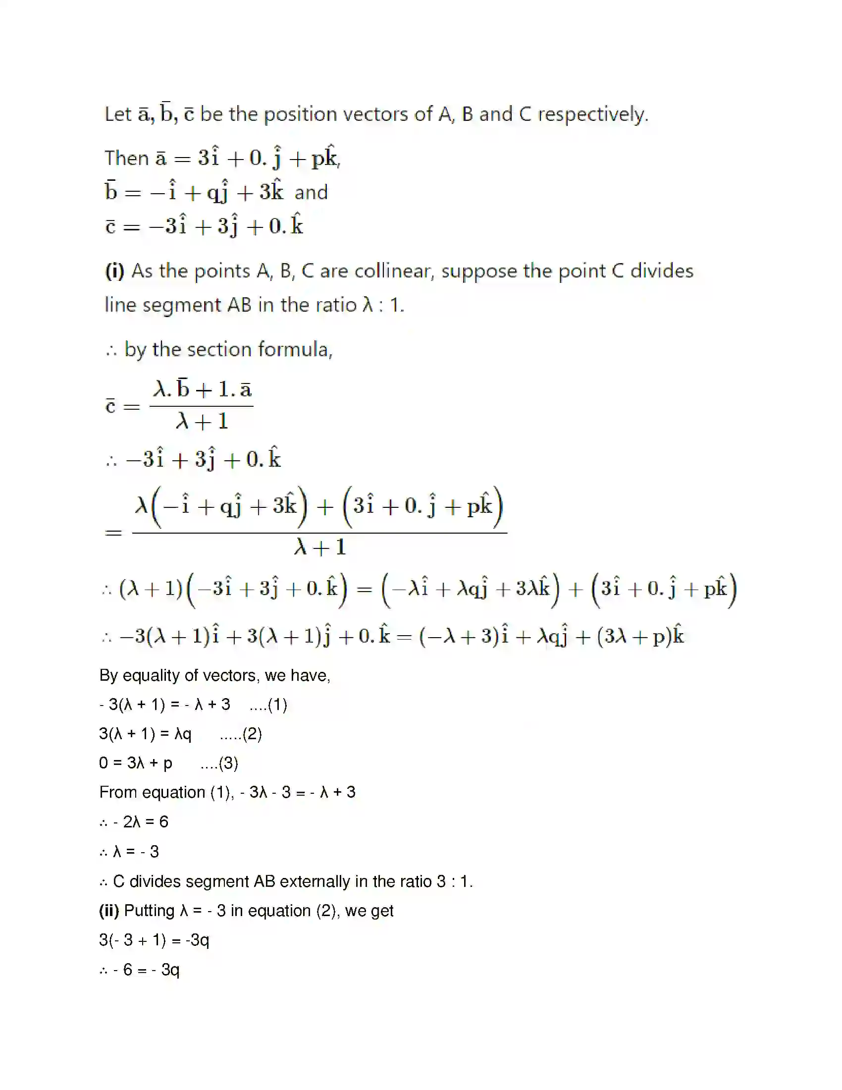 Maharashtra Board Class 12th Mathematics & Statistics-1 (Arts & Science) Vectors Solution 19