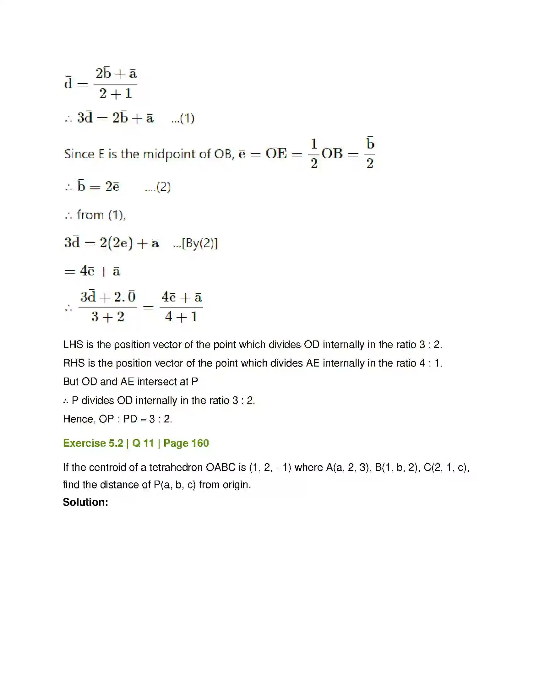 Maharashtra Board Class 12th Mathematics & Statistics-1 (Arts & Science) Vectors Solution 29