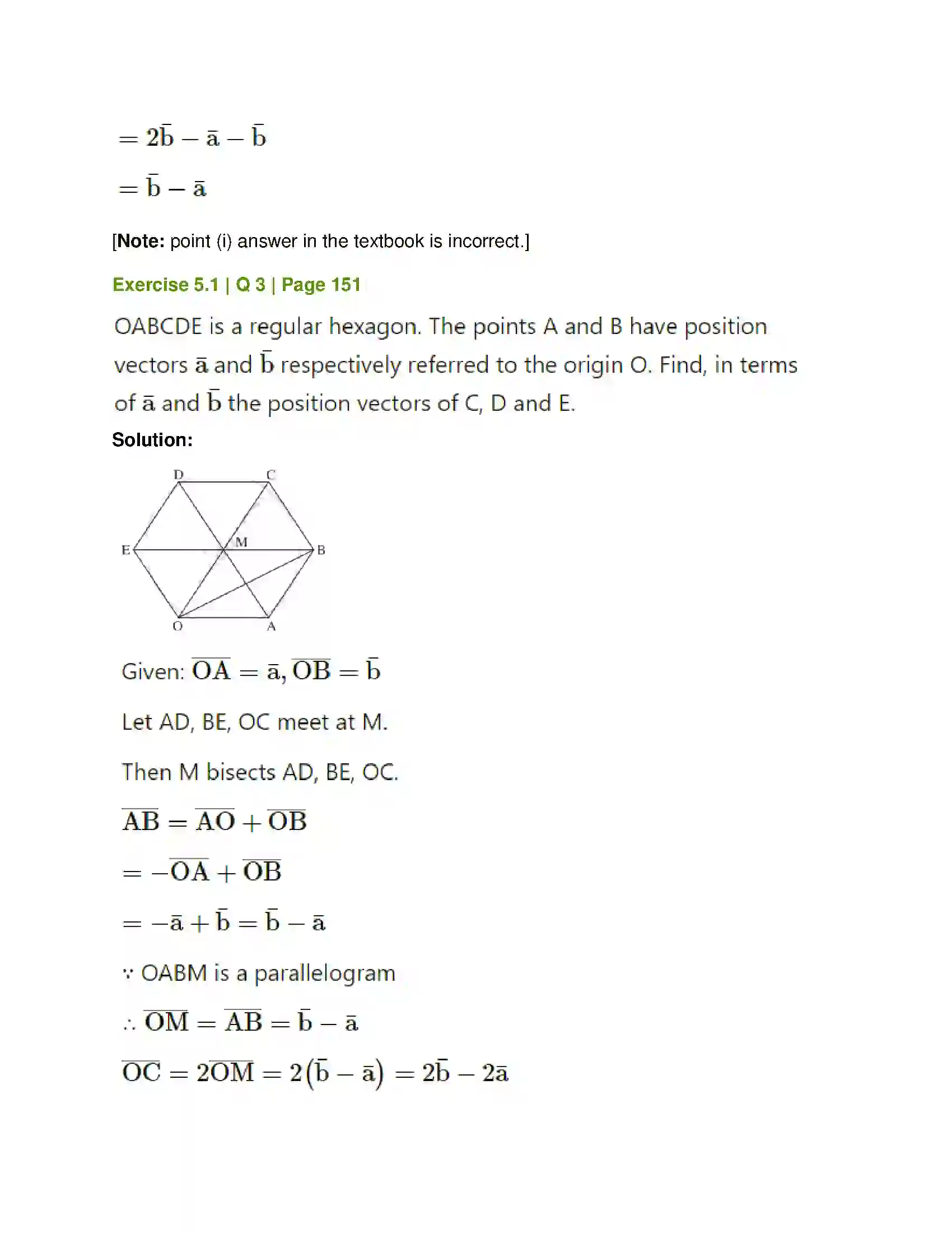 Maharashtra Board Class 12th Mathematics & Statistics-1 (Arts & Science) Vectors Solution 3