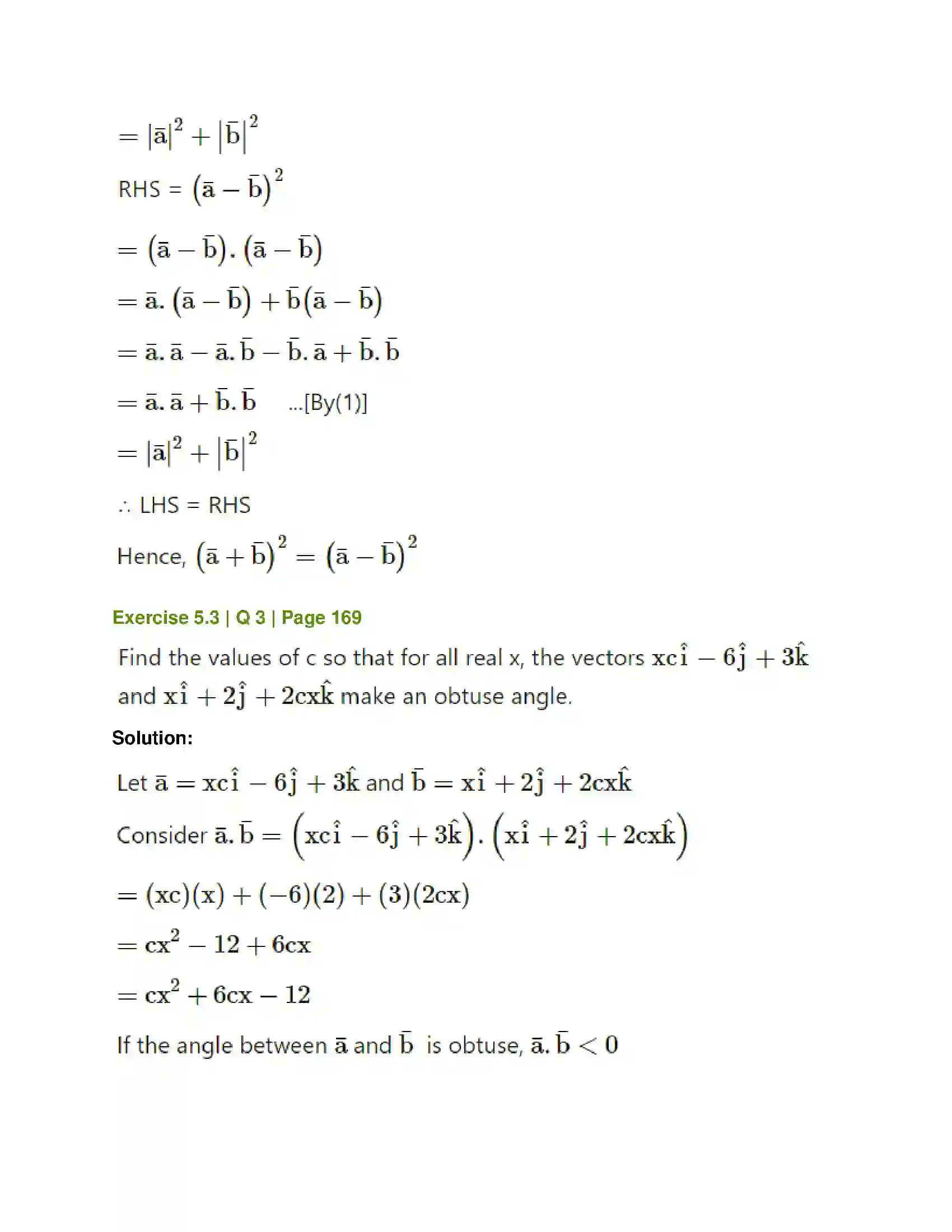 Maharashtra Board Class 12th Mathematics & Statistics-1 (Arts & Science) Vectors Solution 33