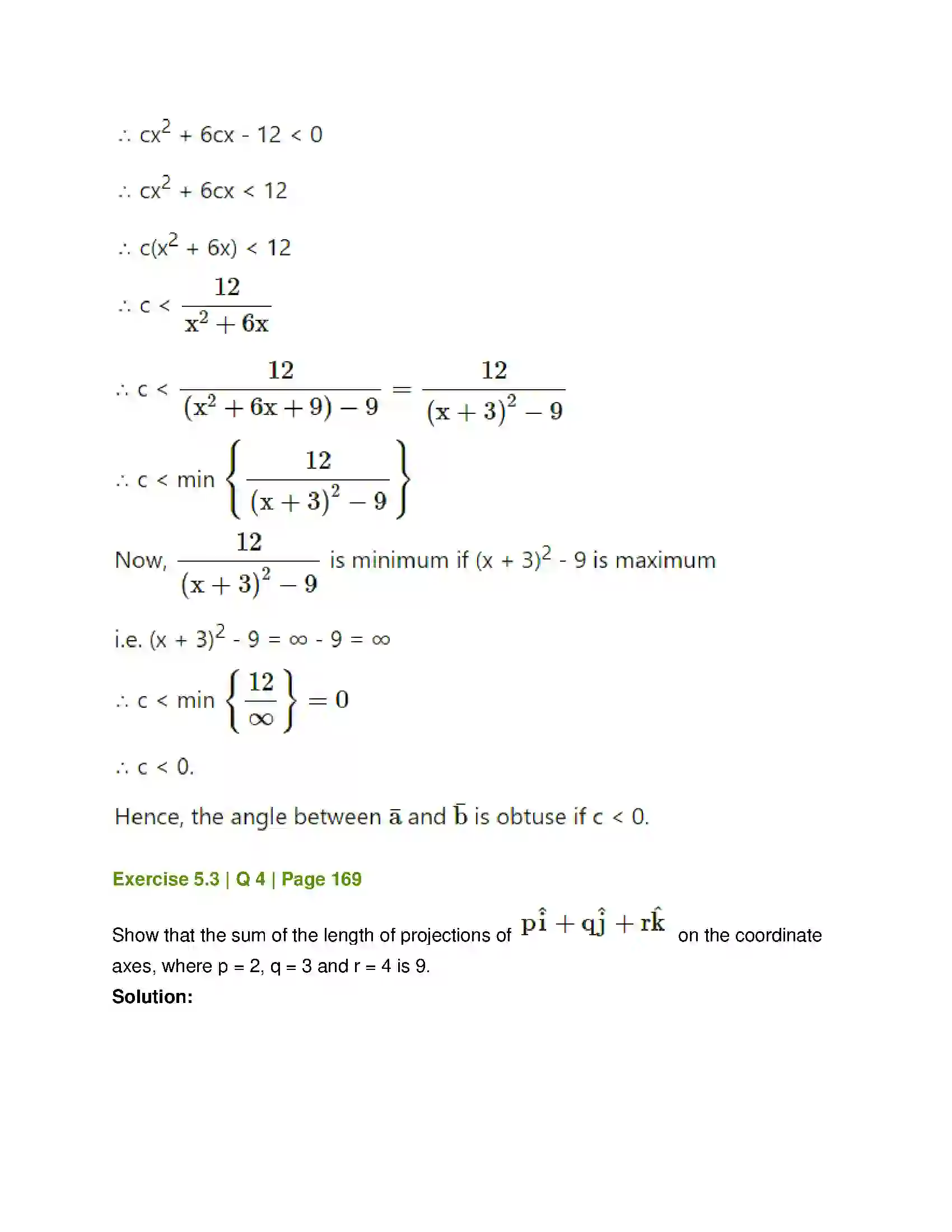 Maharashtra Board Class 12th Mathematics & Statistics-1 (Arts & Science) Vectors Solution 34