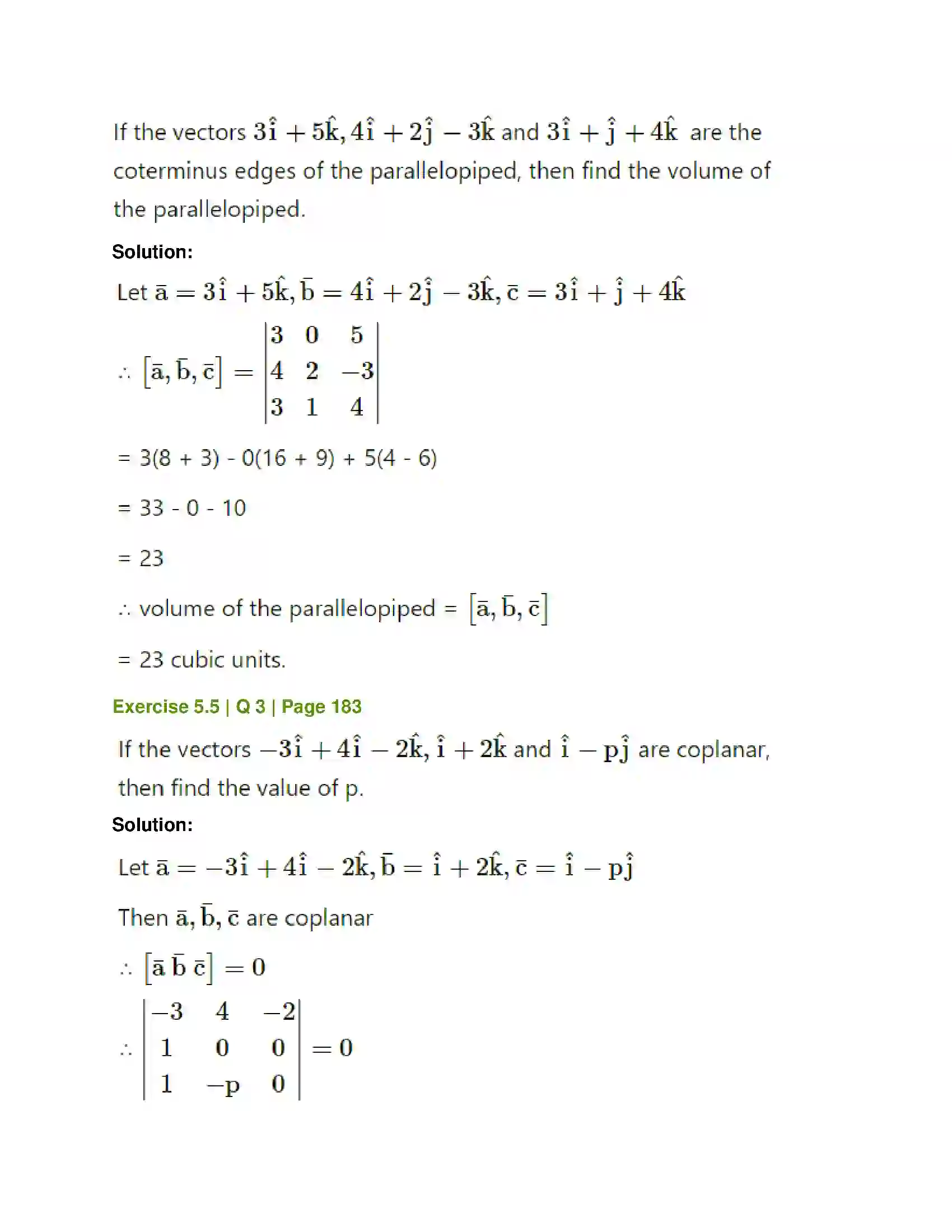 Maharashtra Board Class 12th Mathematics & Statistics-1 (Arts & Science) Vectors Solution 68