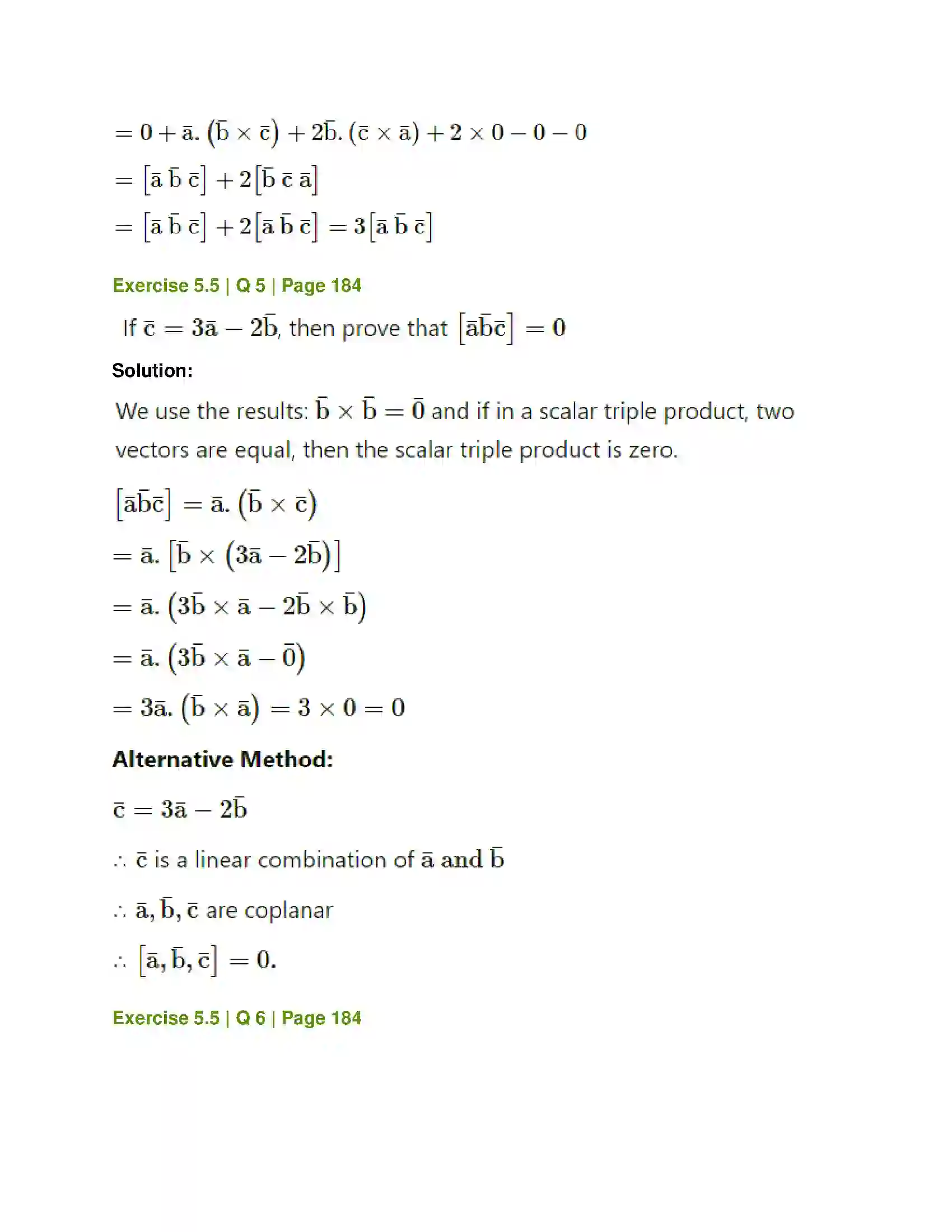 Maharashtra Board Class 12th Mathematics & Statistics-1 (Arts & Science) Vectors Solution 70
