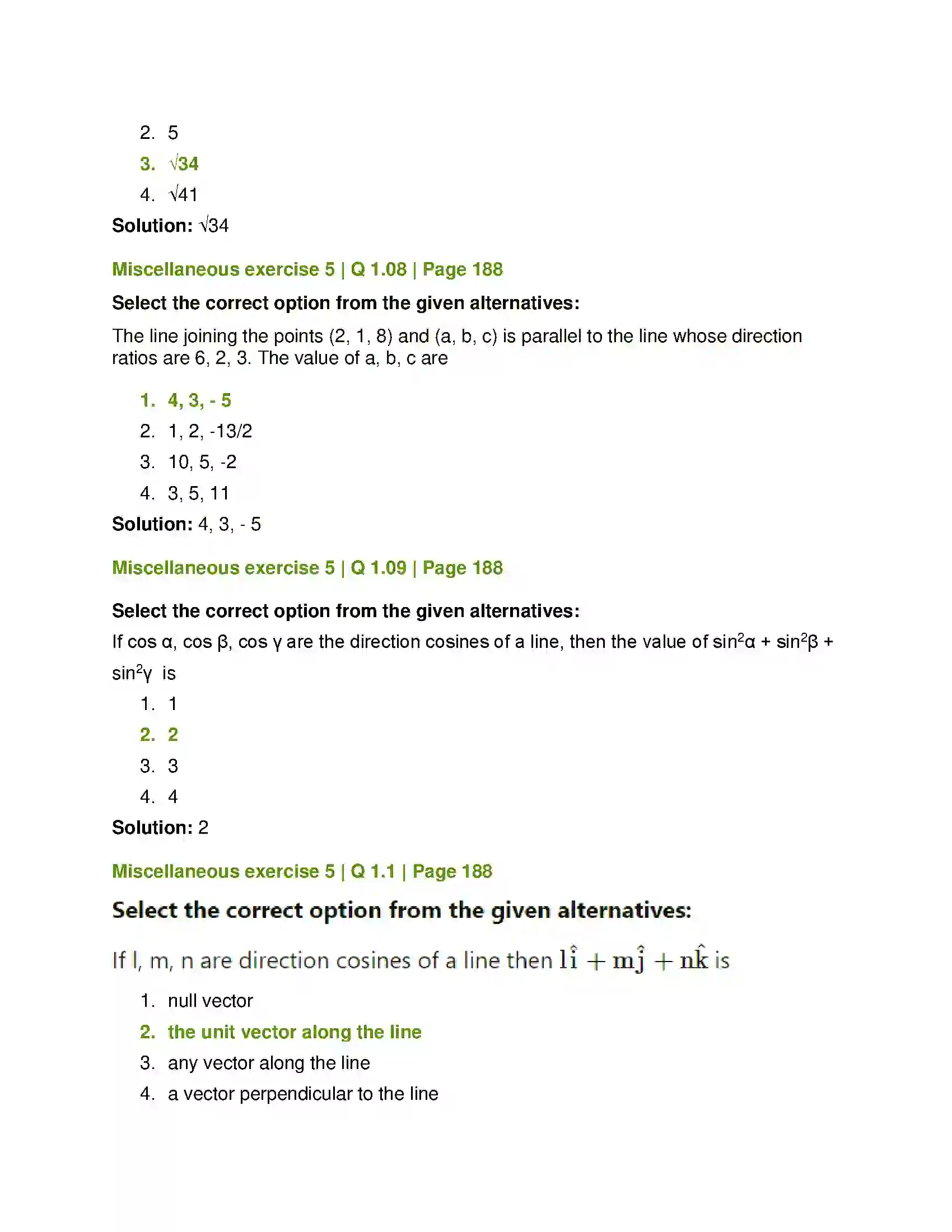 Maharashtra Board Class 12th Mathematics & Statistics-1 (Arts & Science) Vectors Solution 78