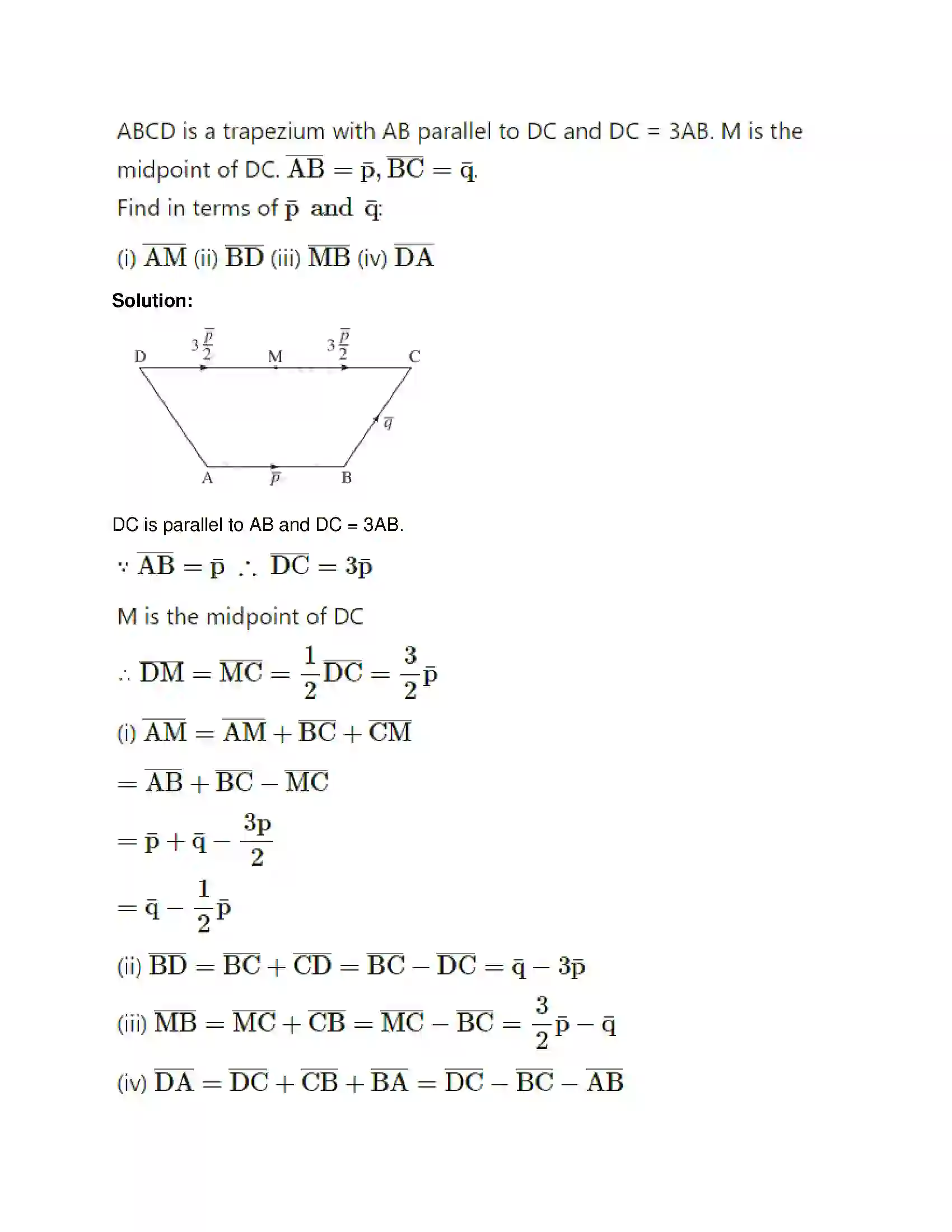 Maharashtra Board Class 12th Mathematics & Statistics-1 (Arts & Science) Vectors Solution 83