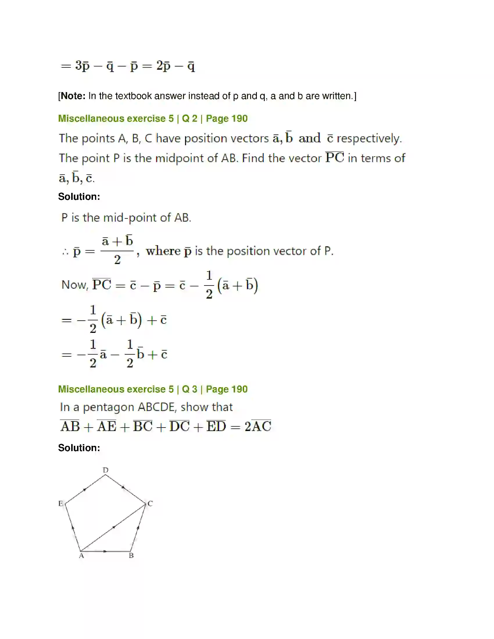 Maharashtra Board Class 12th Mathematics & Statistics-1 (Arts & Science) Vectors Solution 84