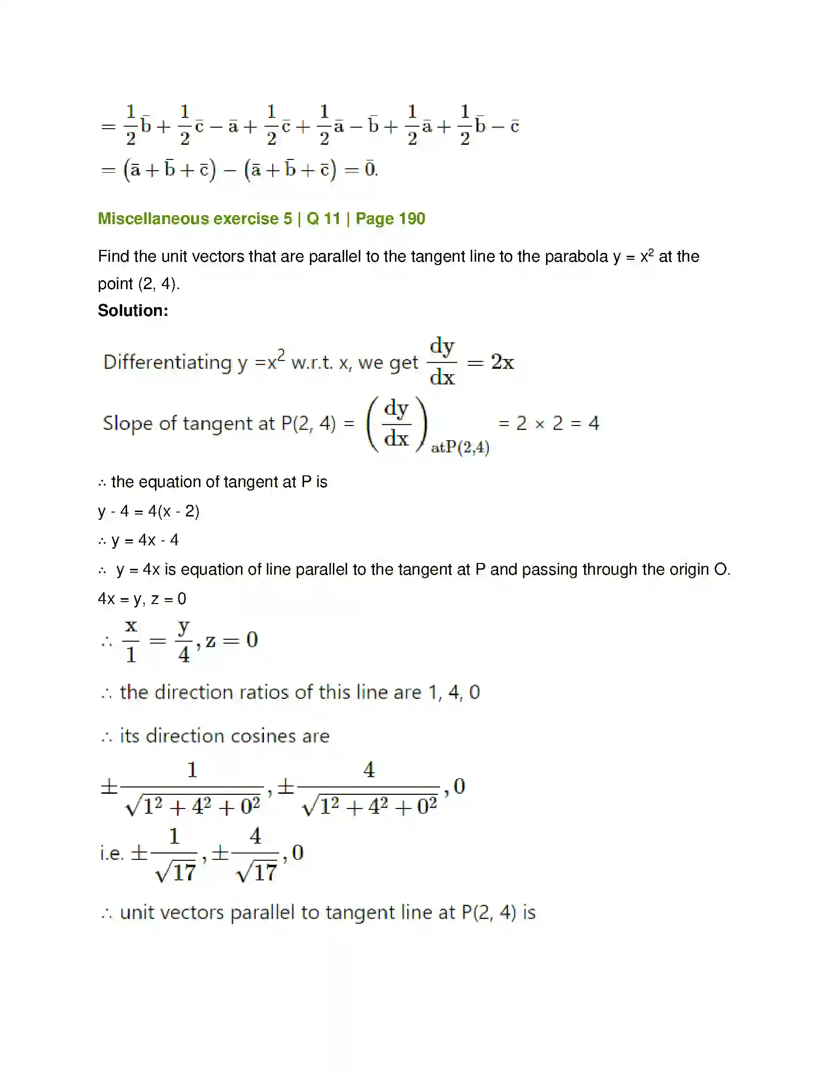 Maharashtra Board Class 12th Mathematics & Statistics-1 (Arts & Science) Vectors Solution 92