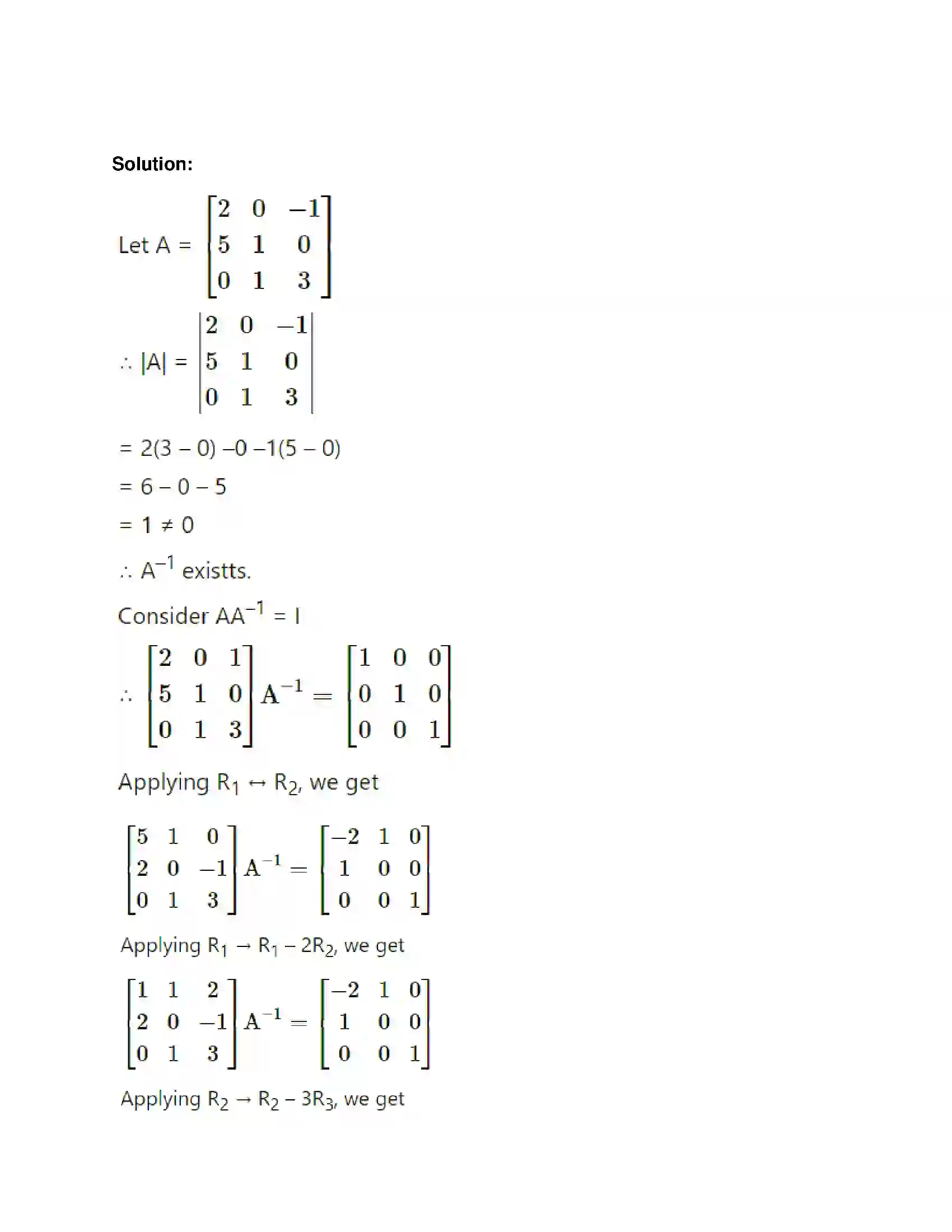Maharashtra Board Class 12th Mathematics & Statistics-1 (Commerce) Matrices Solution 143