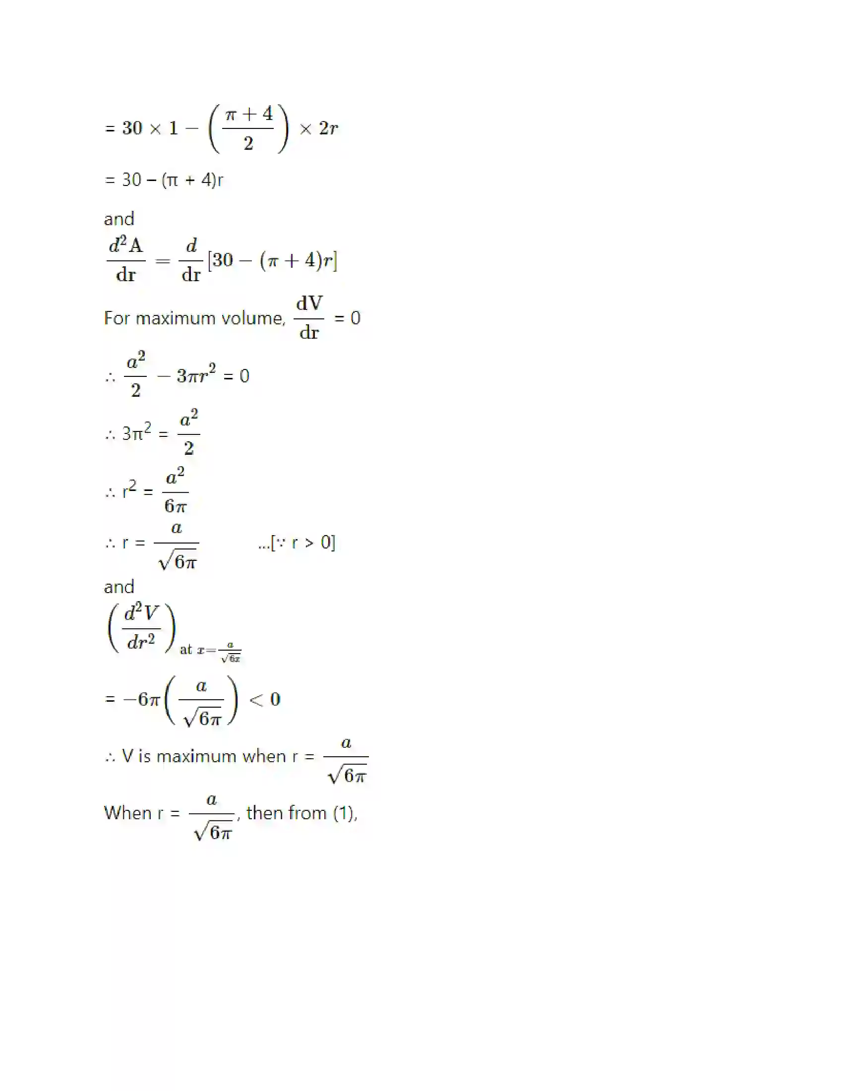 Maharashtra Board Class 12th Mathematics & Statistics-2 (Arts & Science) Applications of Derivatives Solution 140