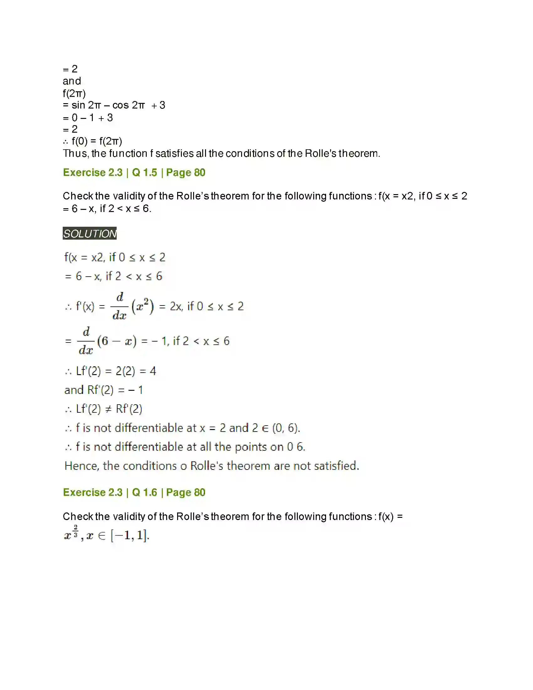 Maharashtra Board Class 12th Mathematics & Statistics-2 (Arts & Science) Applications of Derivatives Solution 49