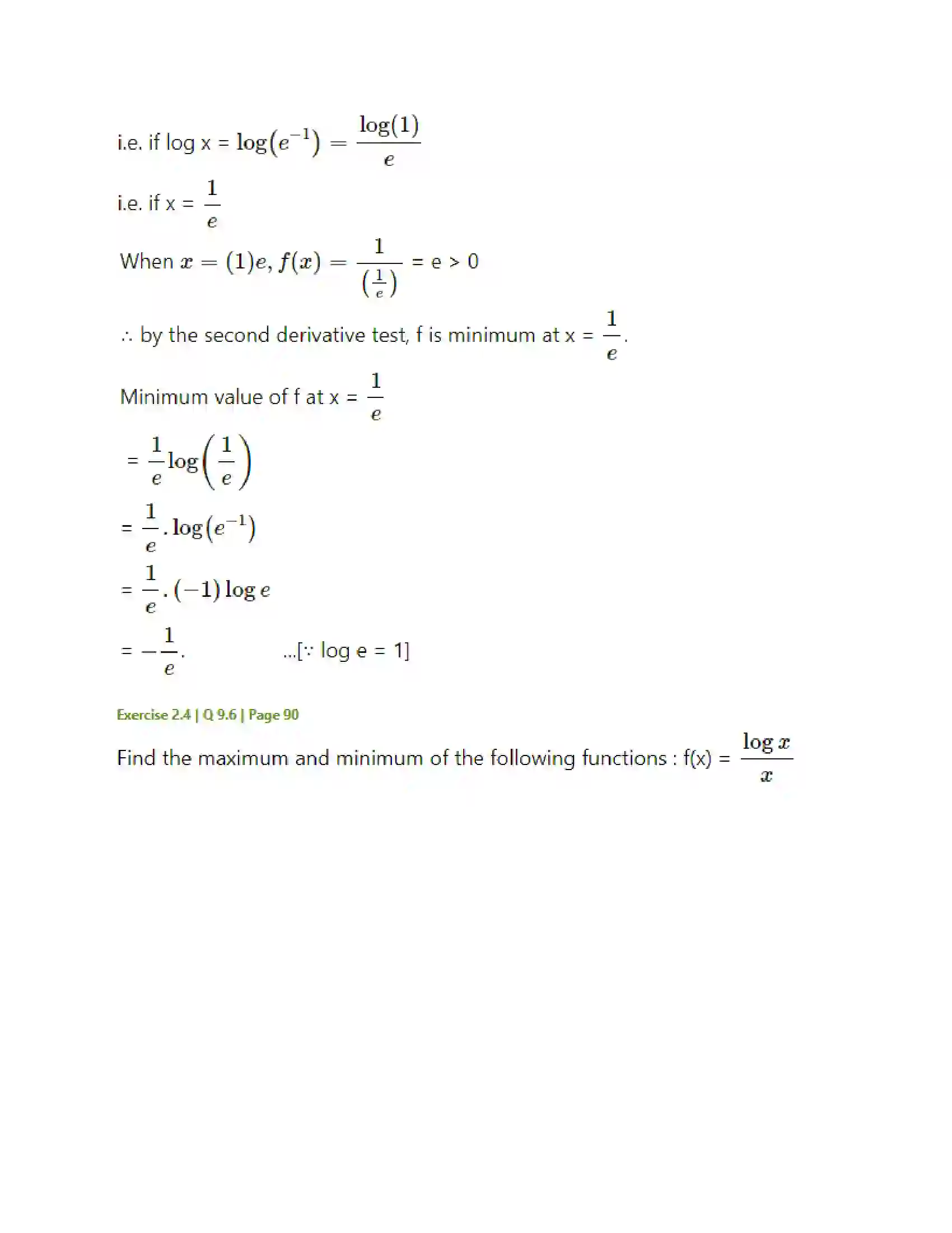 Maharashtra Board Class 12th Mathematics & Statistics-2 (Arts & Science) Applications of Derivatives Solution 89