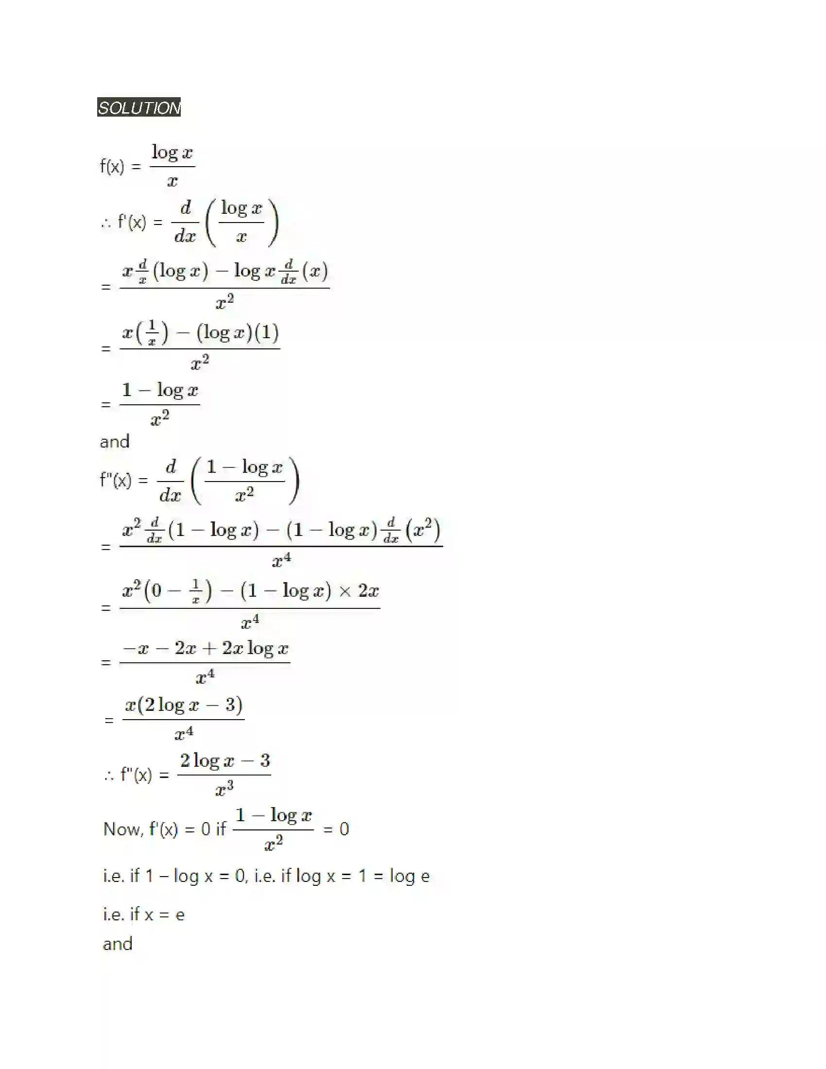 Maharashtra Board Class 12th Mathematics & Statistics-2 (Arts & Science) Applications of Derivatives Solution 90