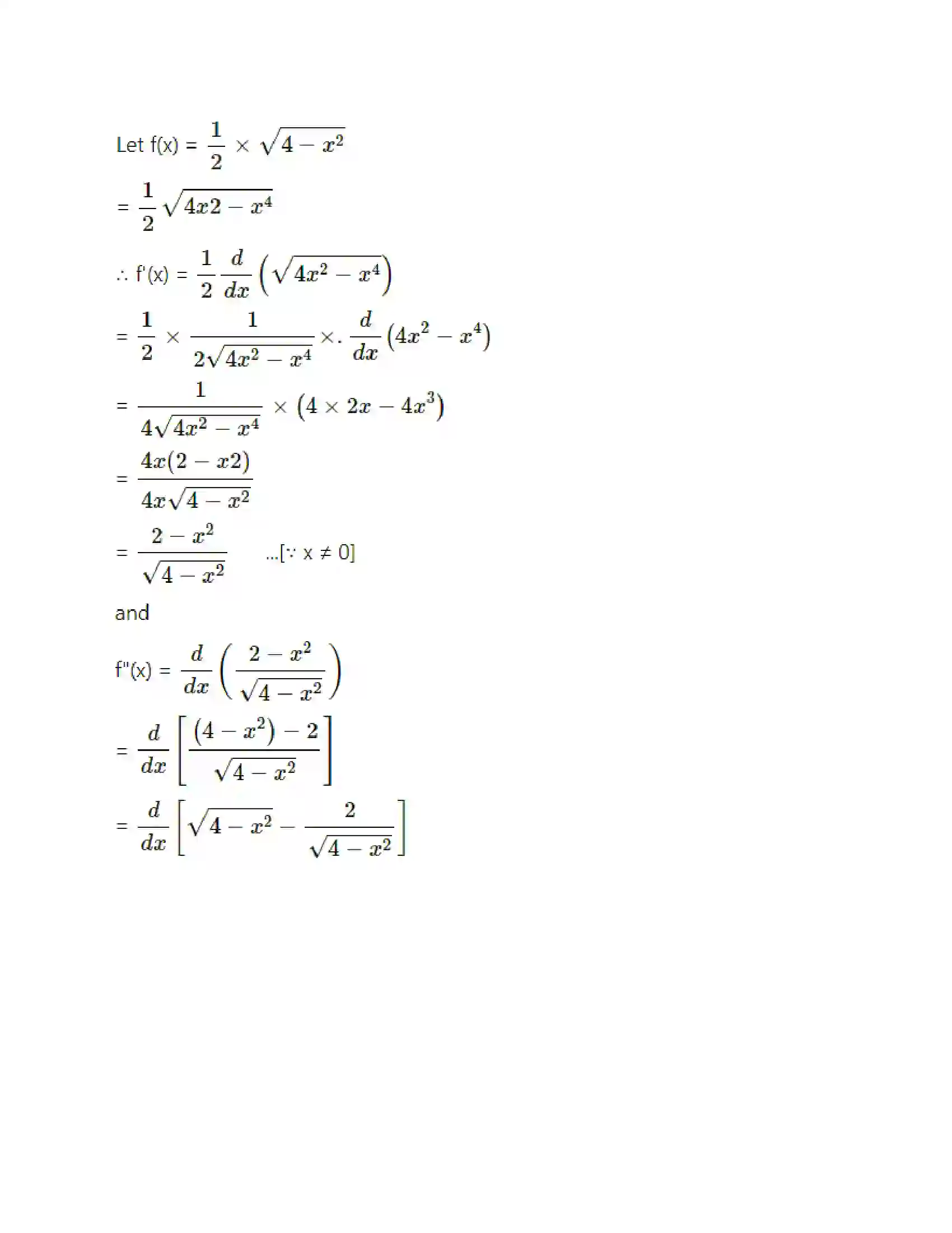 Maharashtra Board Class 12th Mathematics & Statistics-2 (Arts & Science) Applications of Derivatives Solution 96