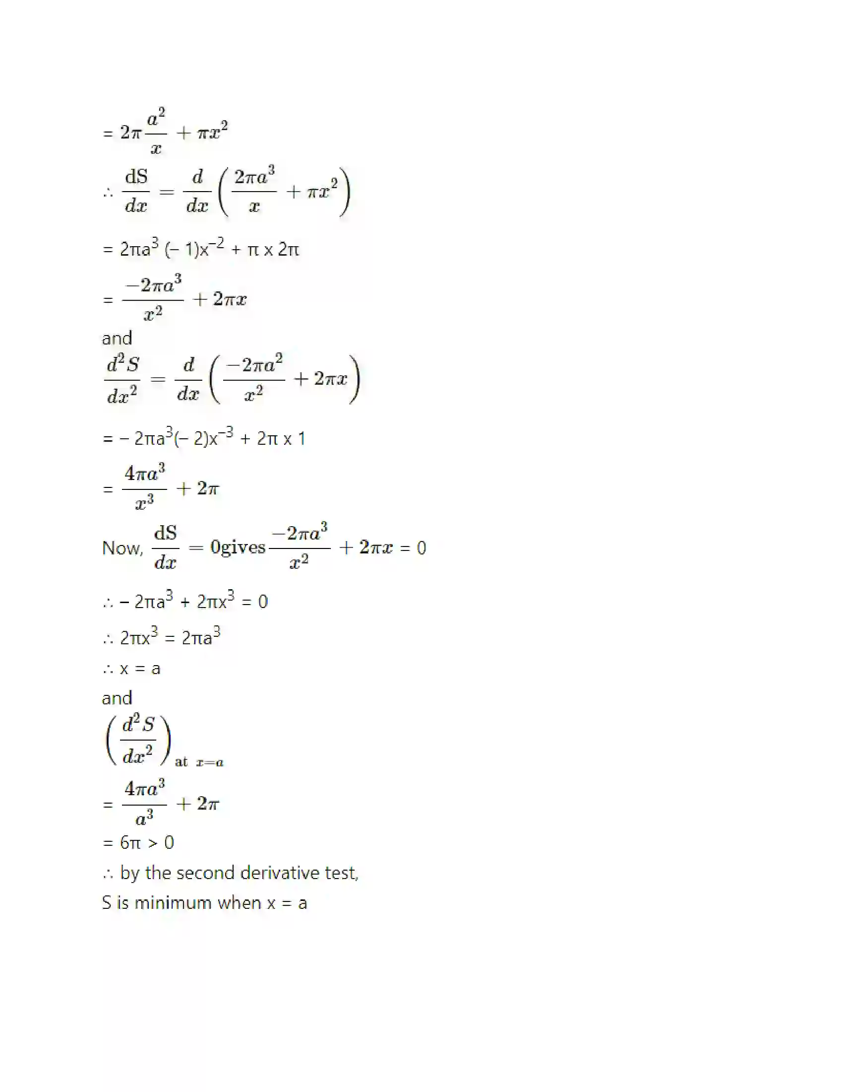Maharashtra Board Class 12th Mathematics & Statistics-2 (Arts & Science) Applications of Derivatives Solution 99