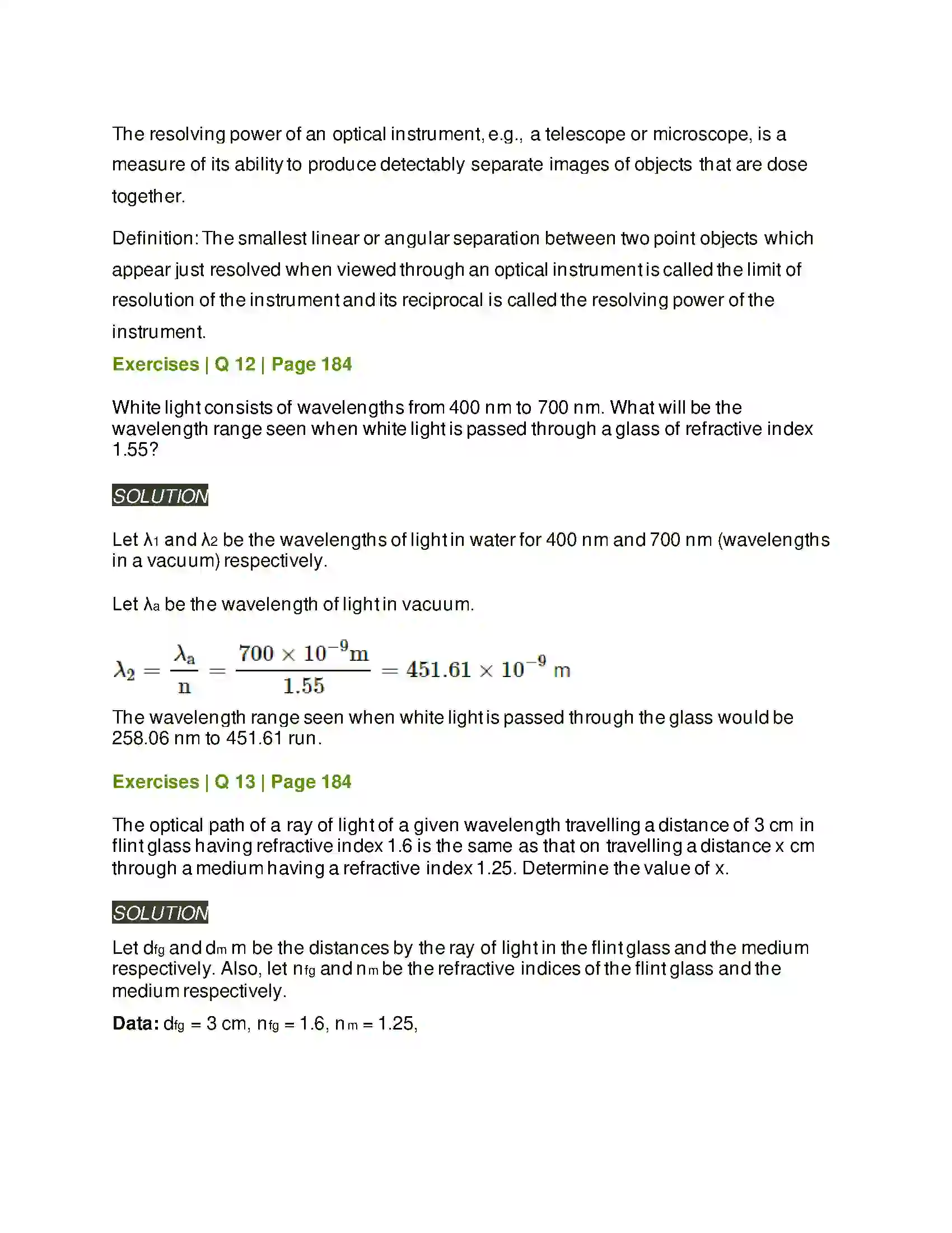 Maharashtra Board Class 12th Physics Wave Optics Solution 19