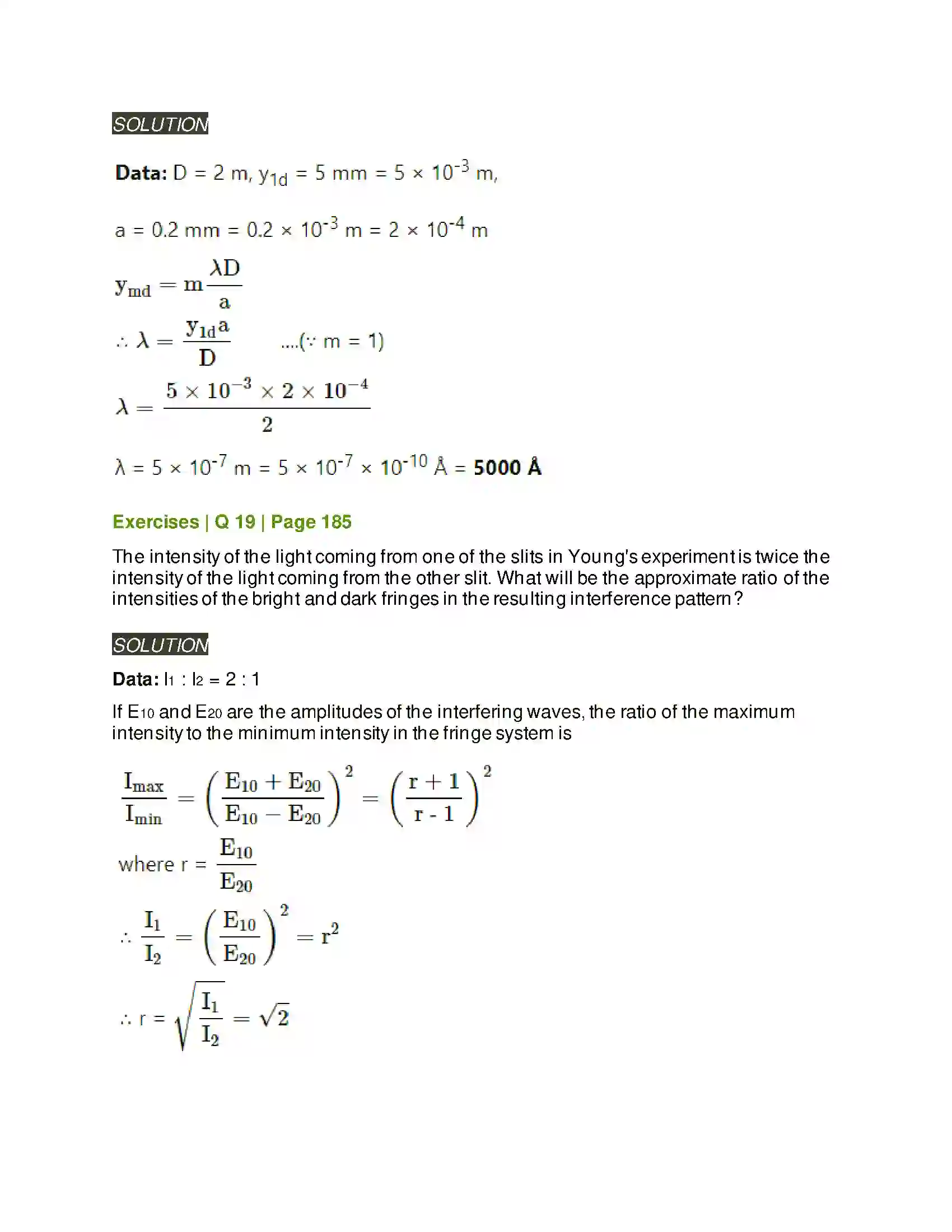 Maharashtra Board Class 12th Physics Wave Optics Solution 24
