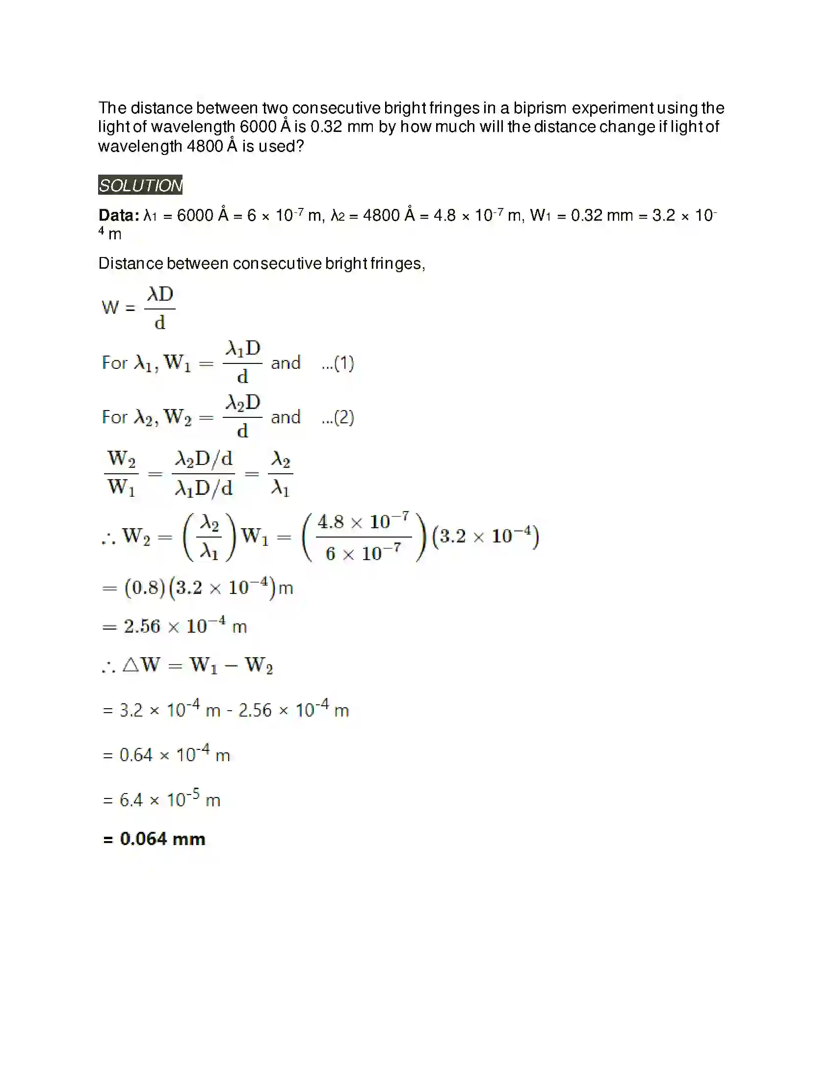 Maharashtra Board Class 12th Physics Wave Optics Solution 28