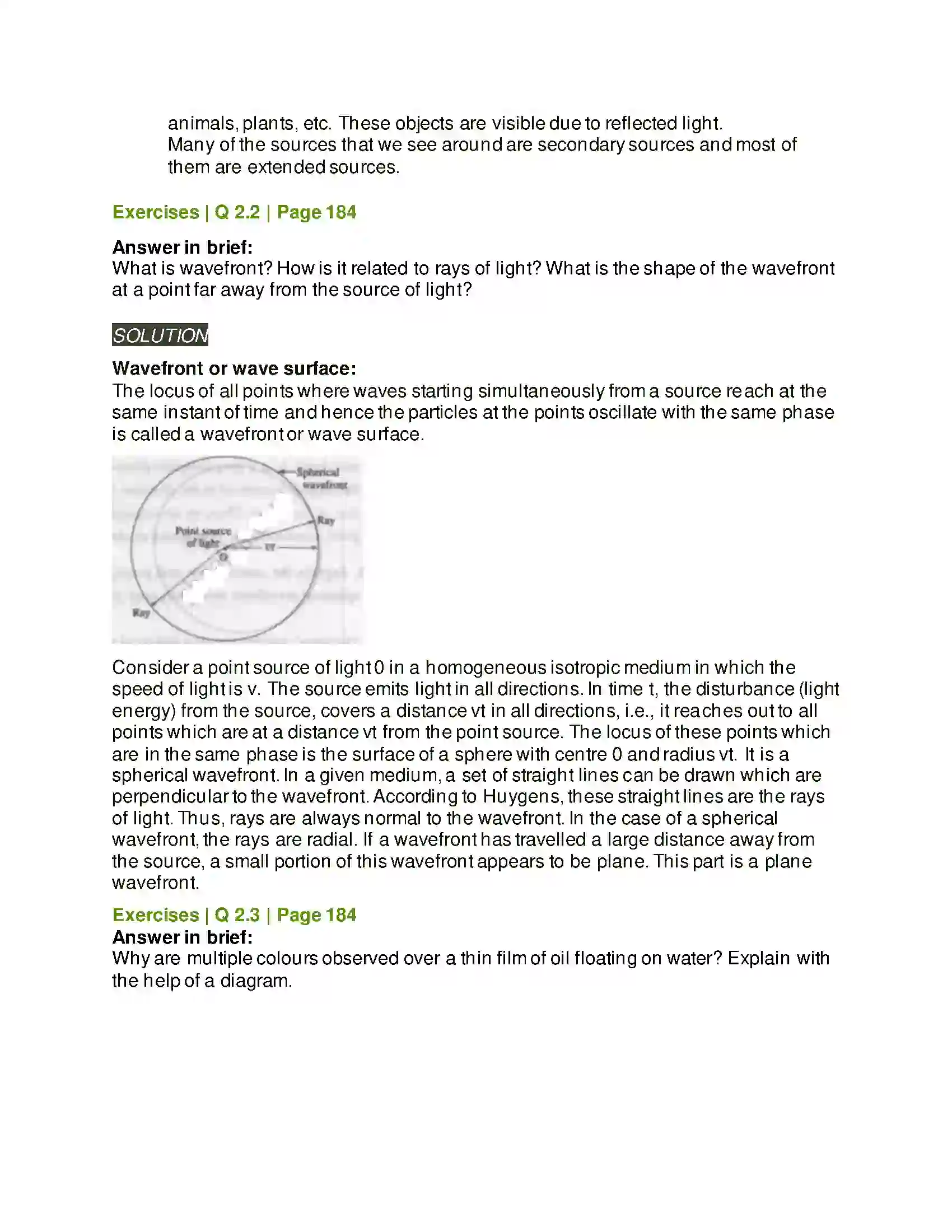 Maharashtra Board Class 12th Physics Wave Optics Solution 3