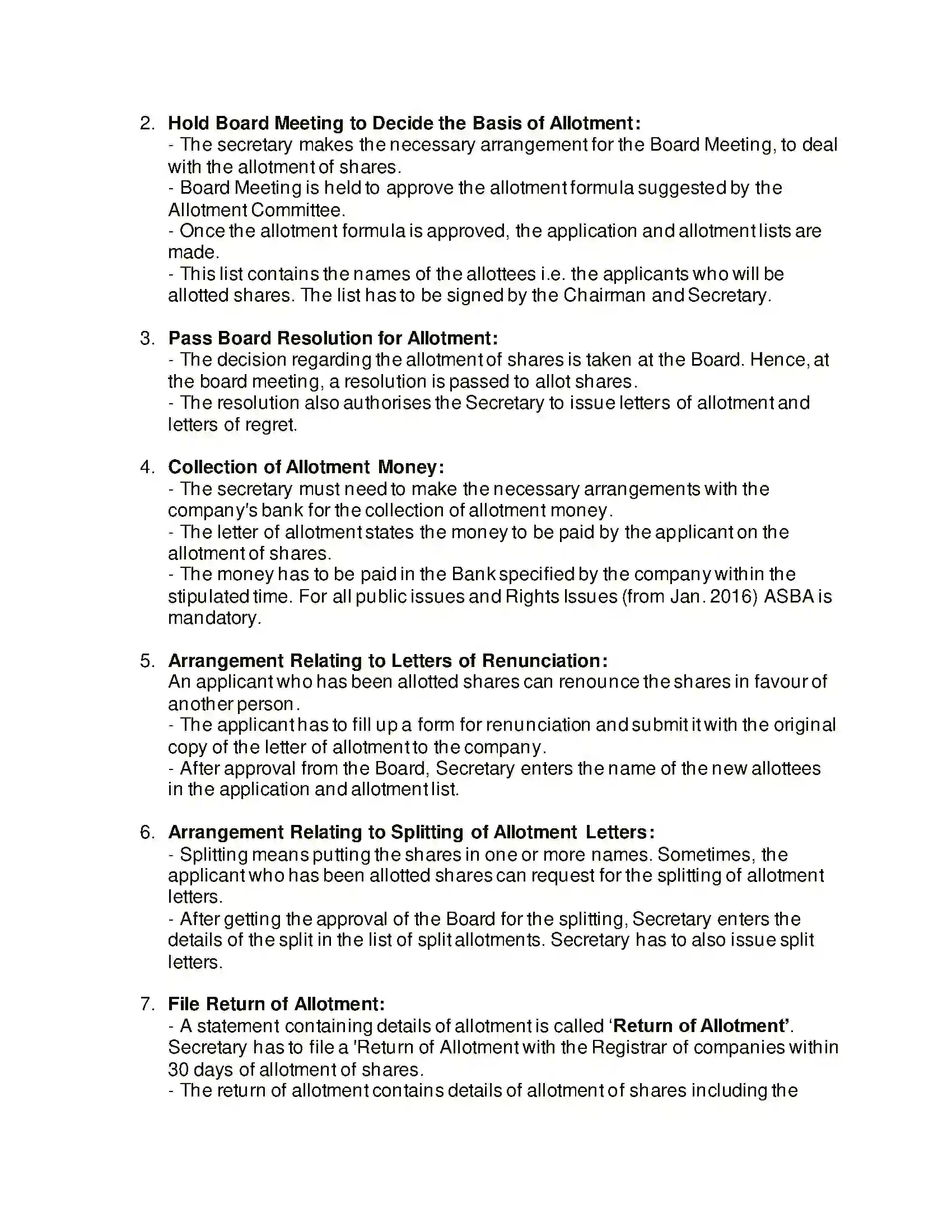 Maharashtra Board Class 12th Secretarial Practice Issue of Shares Solution 50