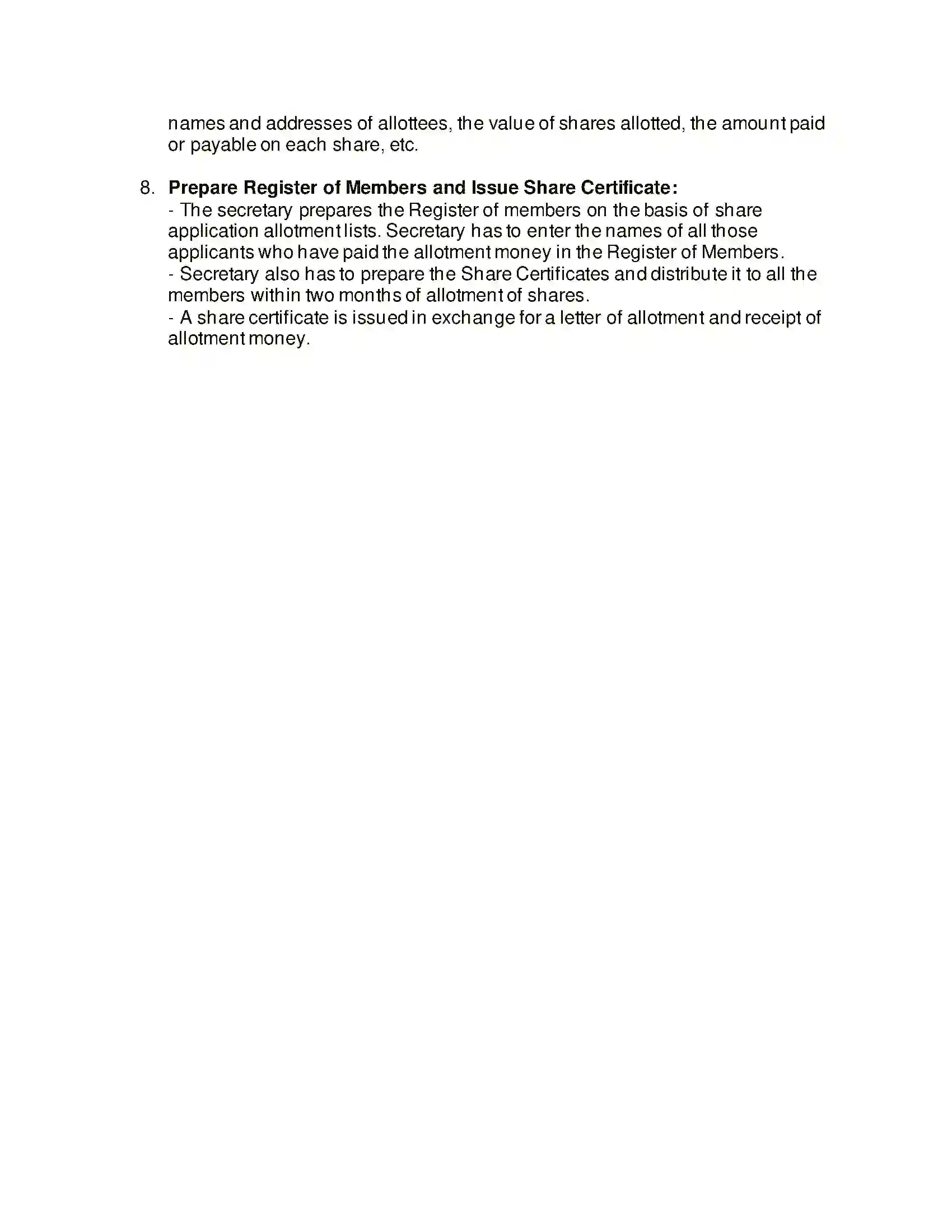 Maharashtra Board Class 12th Secretarial Practice Issue of Shares Solution 51