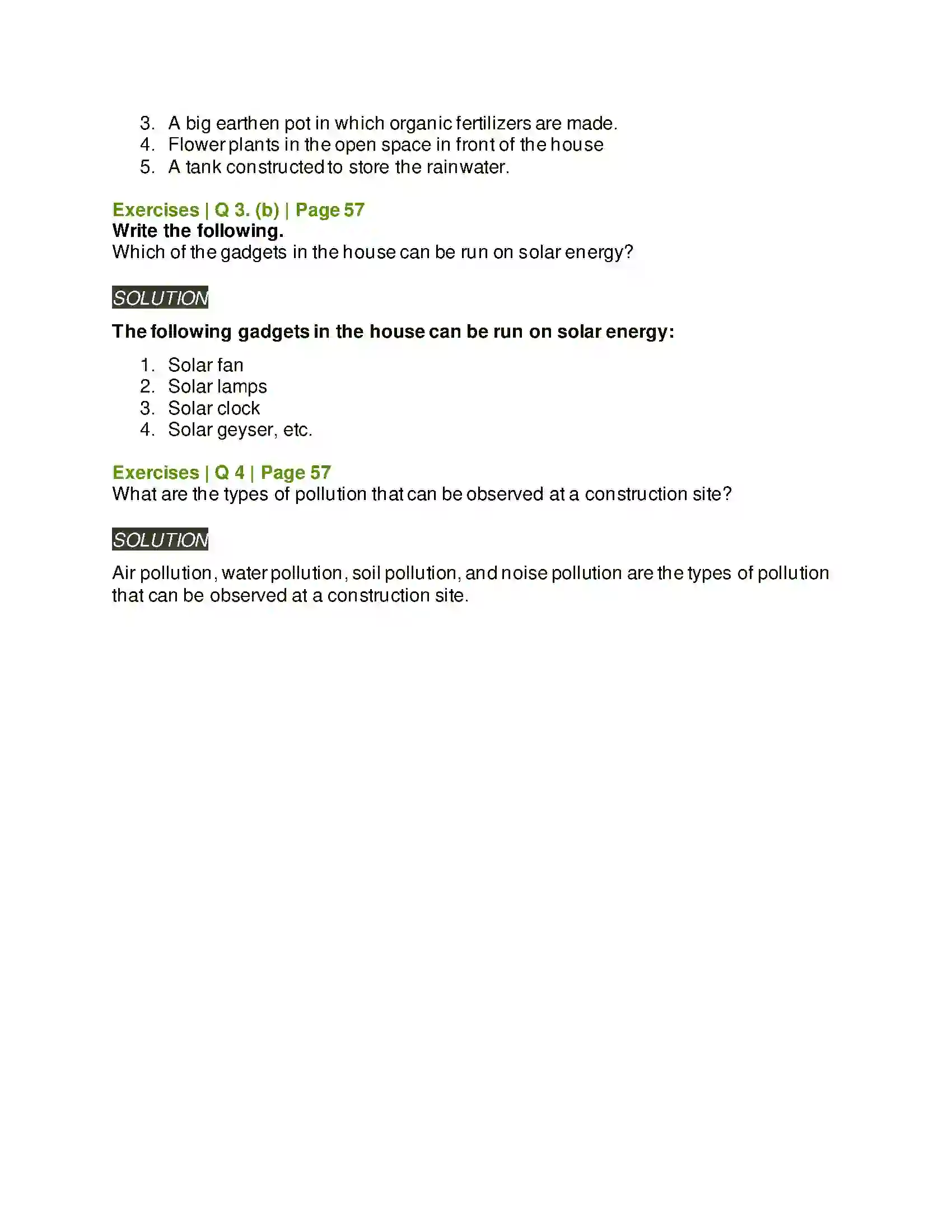 Maharashtra Board Class 5th Environmental Studies - 1 Our Home and Environment Solution 6