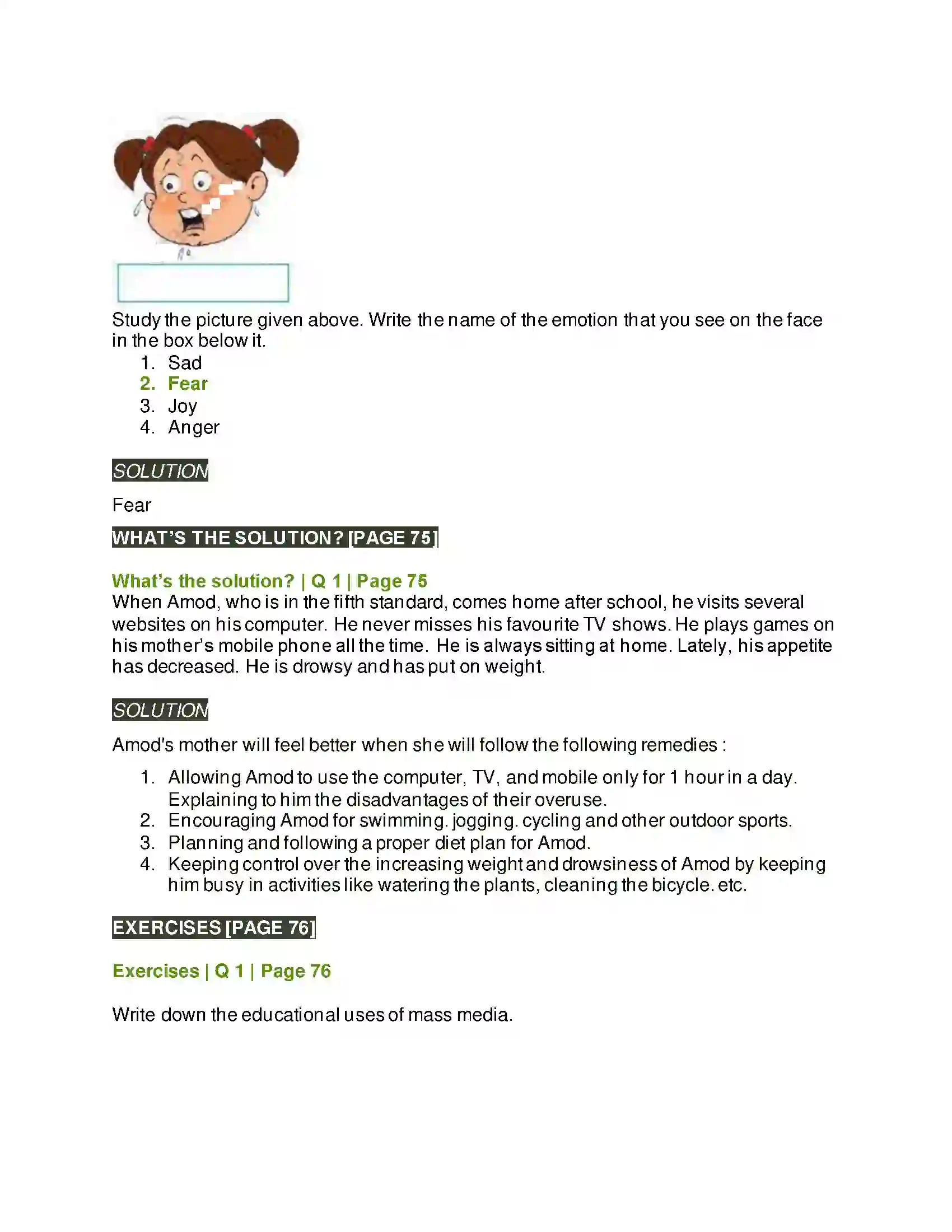 Maharashtra Board Class 5th Environmental Studies - 1 Communication and Mass Media Solution 3