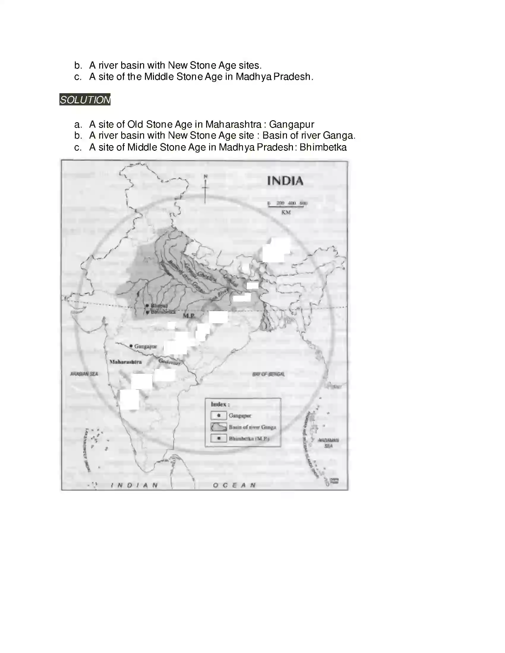 Maharashtra Board Class 5th Environmental Studies - 2 Stone Age Stone Tools Solution 3
