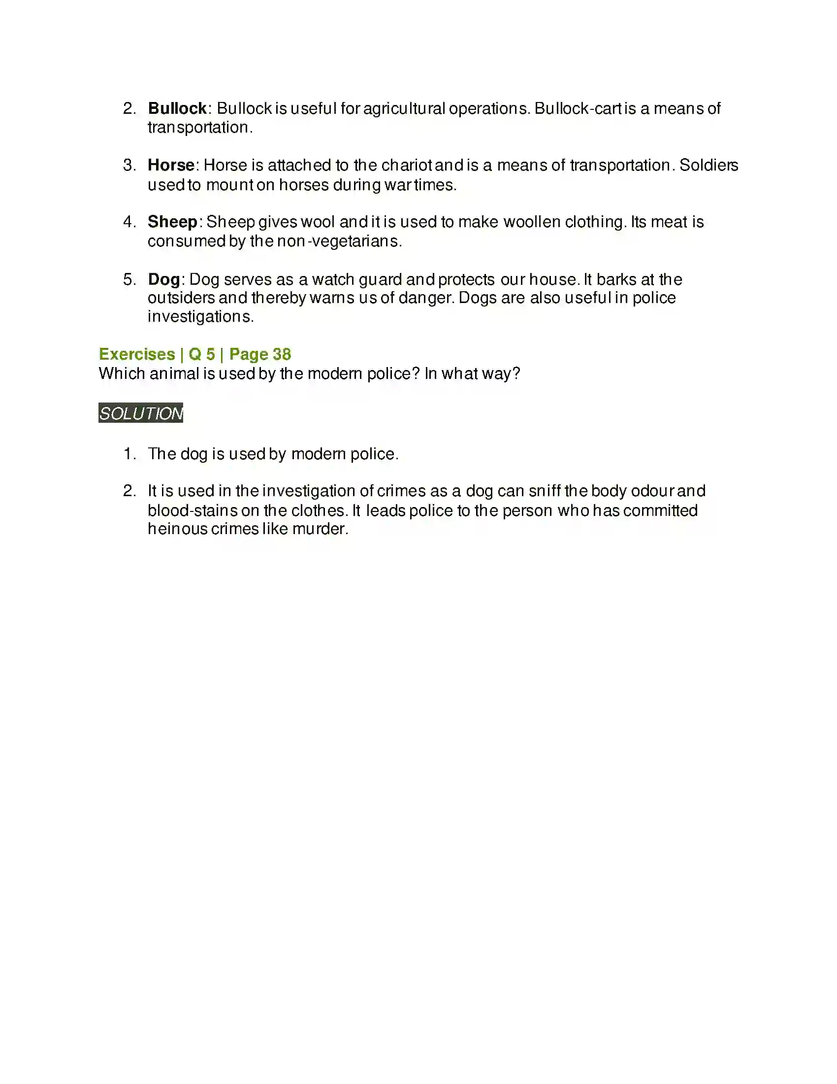 Maharashtra Board Class 5th Environmental Studies - 2 Beginning of Settled Life Solution 3