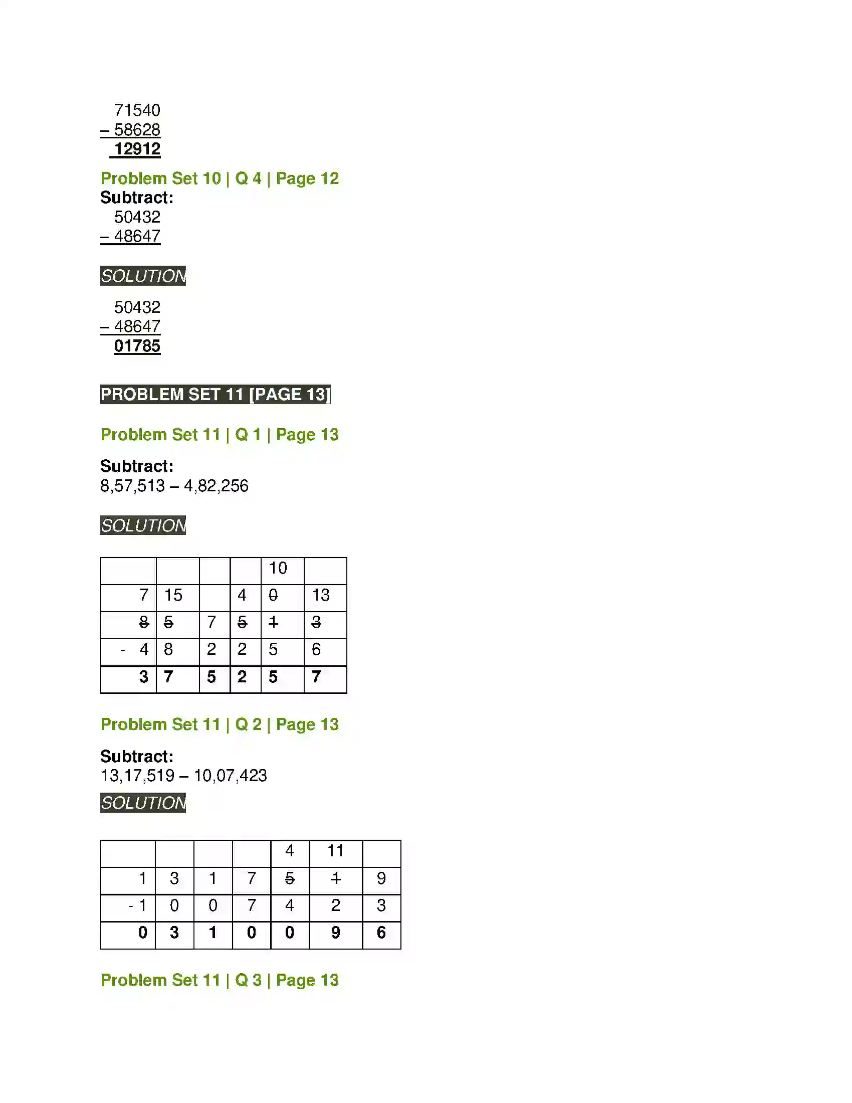Maharashtra Board Class 5th Mathematics Addition and Subtraction Solution 7