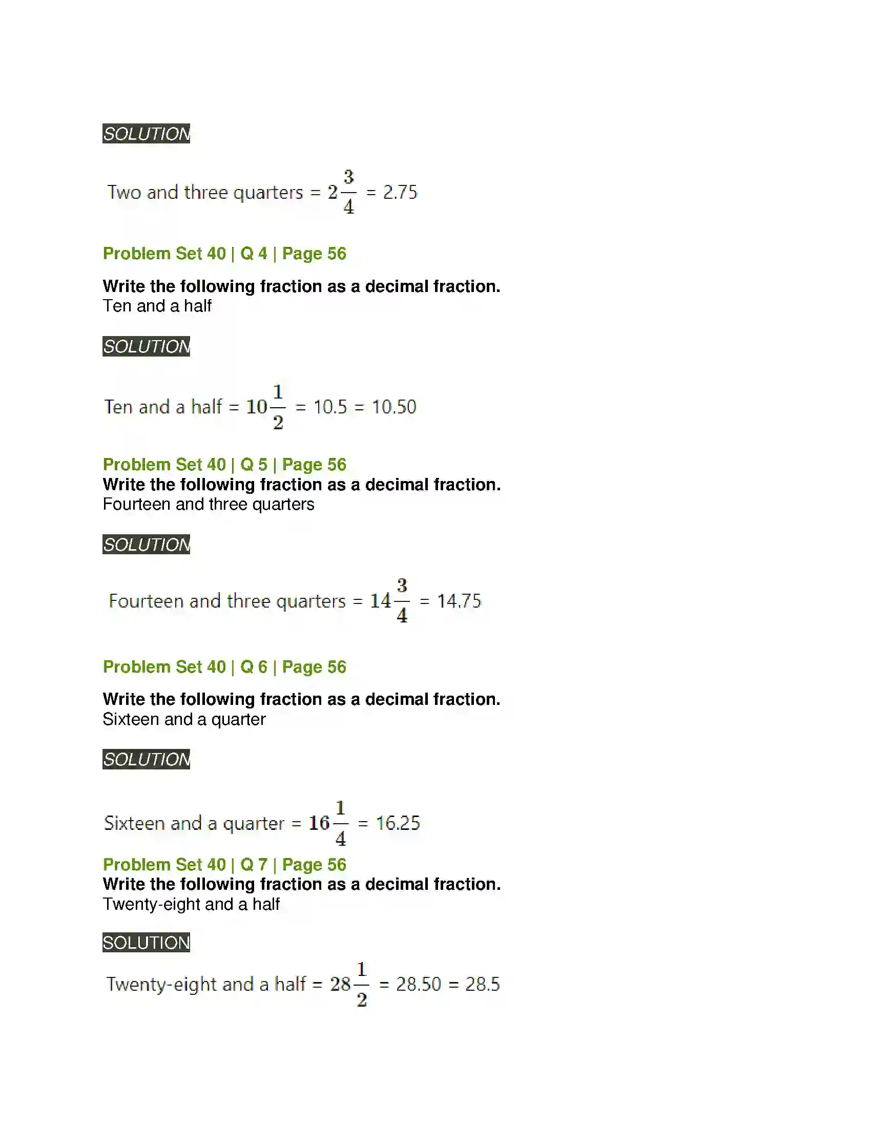 Maharashtra Board Class 5th Mathematics Decimal Fractions Solution 12