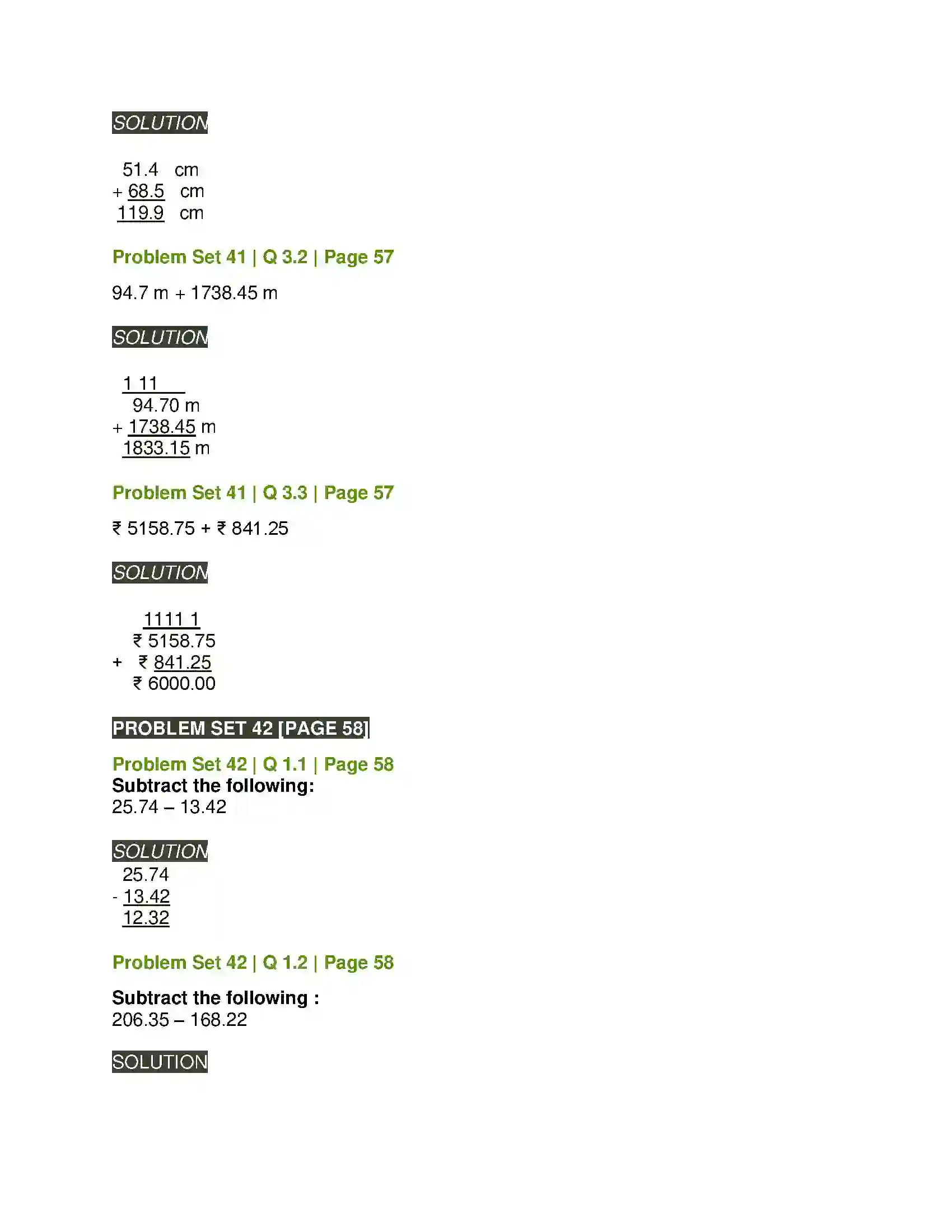 Maharashtra Board Class 5th Mathematics Decimal Fractions Solution 15